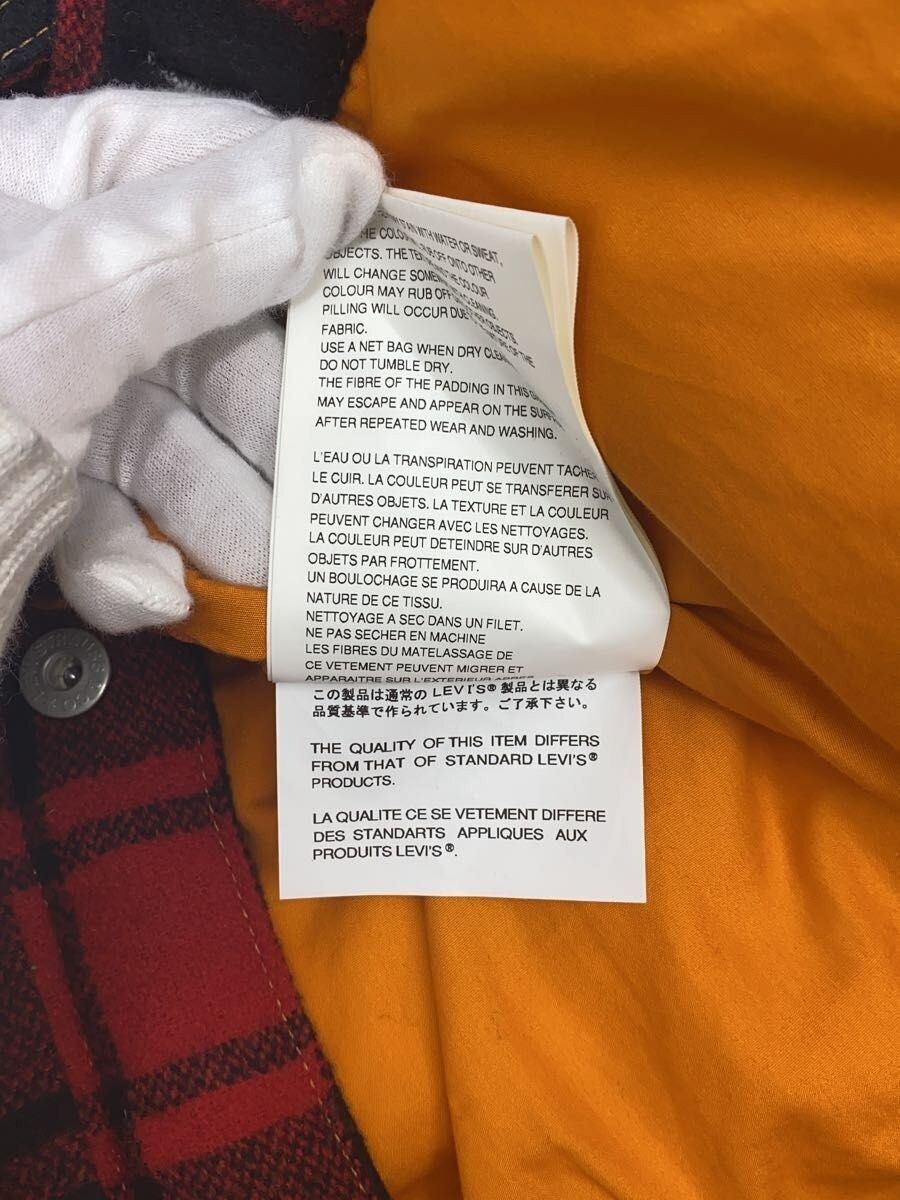 Junya Watanabe × Levi's 2014 Flannel Down Vest Size US S / EU 44-46 / 1 - 5 Thumbnail
