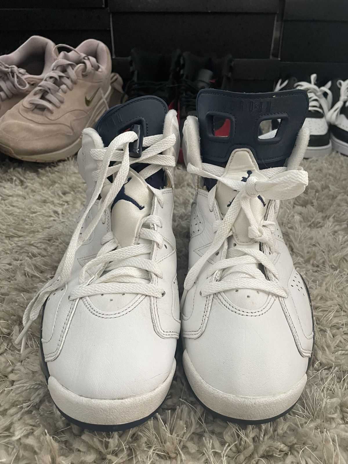 Jordan Brand Jordan 6 Midnight Navy 2022 Size US 7.5 / EU 40-41 - 4 Thumbnail