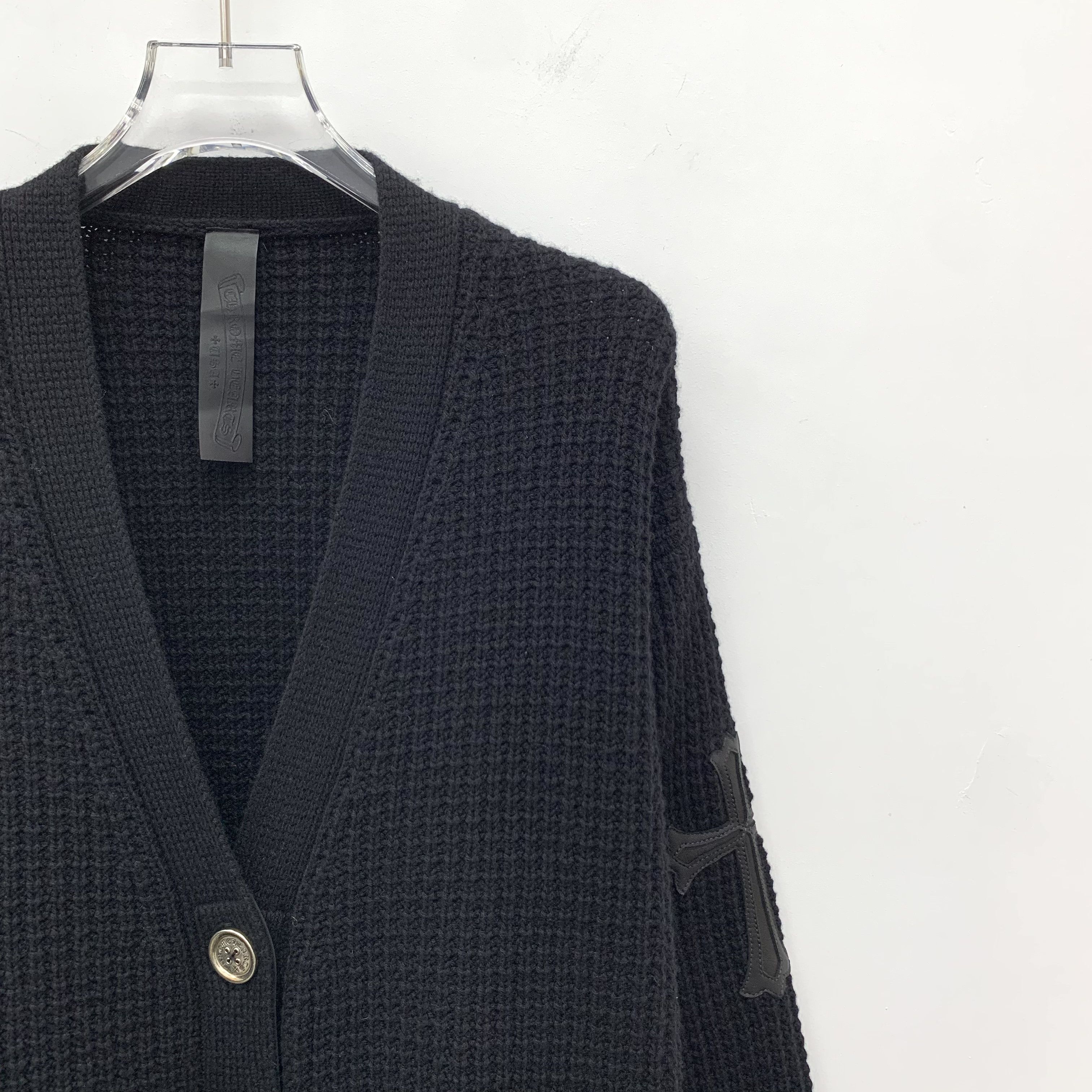 Chrome Hearts Chrome Hearts Cross Cashmere Cardigan Black (S) Size US S / EU 44-46 / 1 - 3 Thumbnail
