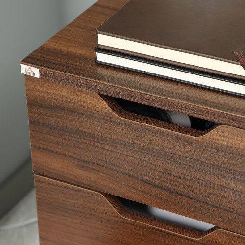 Designer × Homemade HOMCOM 3 Drawer Office Storage Cabinet, Under Desk Cabinet w Size US L / EU 52-54 / 3 - 7 Thumbnail