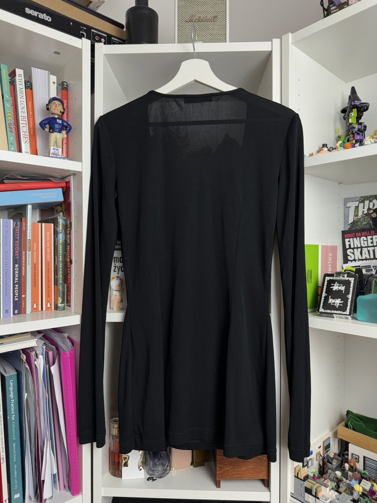 Designer × Dolce & Gabbana × Vintage Vintage 90s Dolce & Gabbana black longsleeve t-shirt S opium Size S / US 4 / IT 40 - 2 Thumbnail