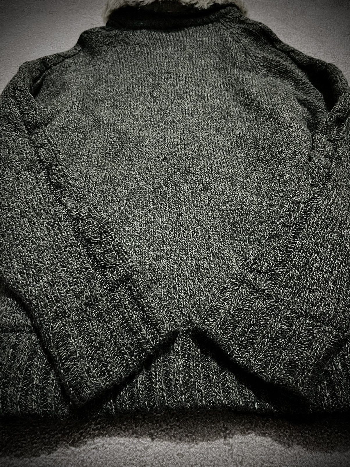 Japanese Brand Japanese Pincponc Fur Knit Zip Cardigan Size US L / EU 52-54 / 3 - 6 Thumbnail