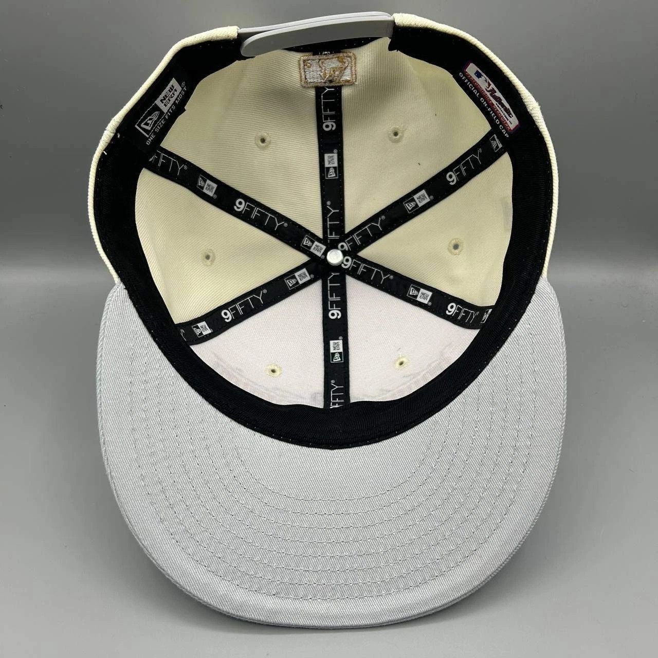 New Era Los Angeles LA Dodgers Hat Men White Blue MLB Snap Back Cap Size ONE SIZE - 2 Thumbnail