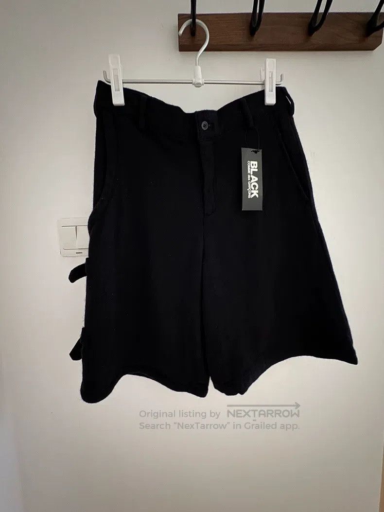 Comme des Garcons Comme Des Garcons size XS Black, Wool Five-Quarter Pants Size 23" - 1 Thumbnail