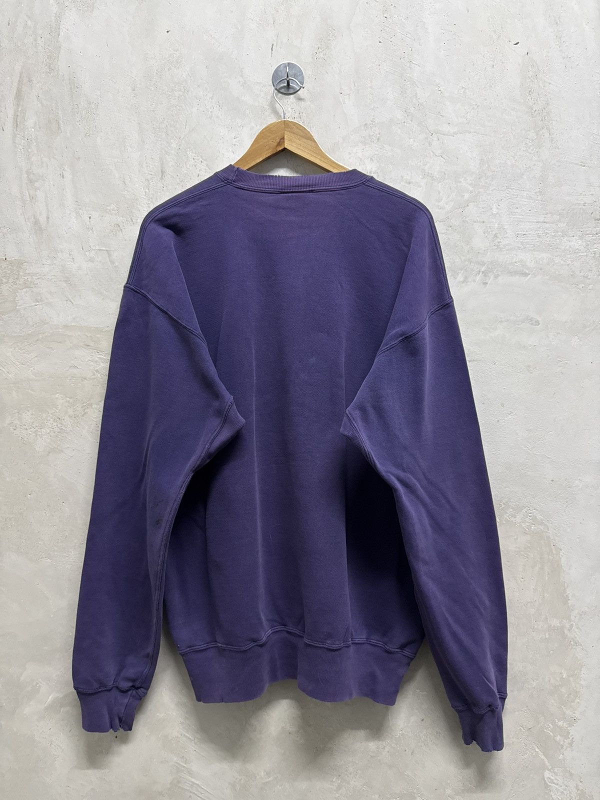Russell Athletic Vintage 90s Distressed Russell ‘Harvard’ Crewneck Size US L / EU 52-54 / 3 - 3 Thumbnail