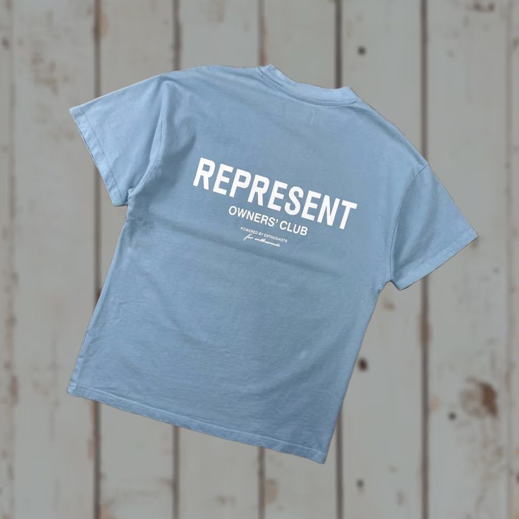 Vintage Represent T Shirt Men Size M Blue Big Logo Size US M / EU 48-50 / 2 - 1 Thumbnail