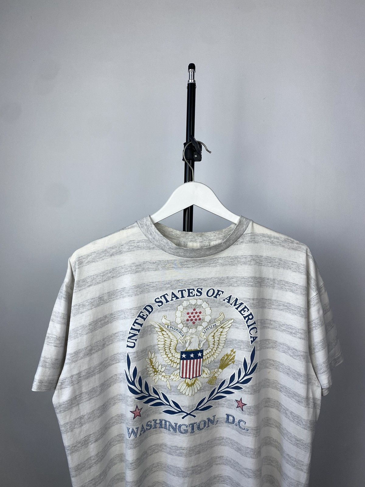 Band Tees × Vintage Vintage 90s Washington USA LOGO Graphic t shirt Size US L / EU 52-54 / 3 - 2 Thumbnail
