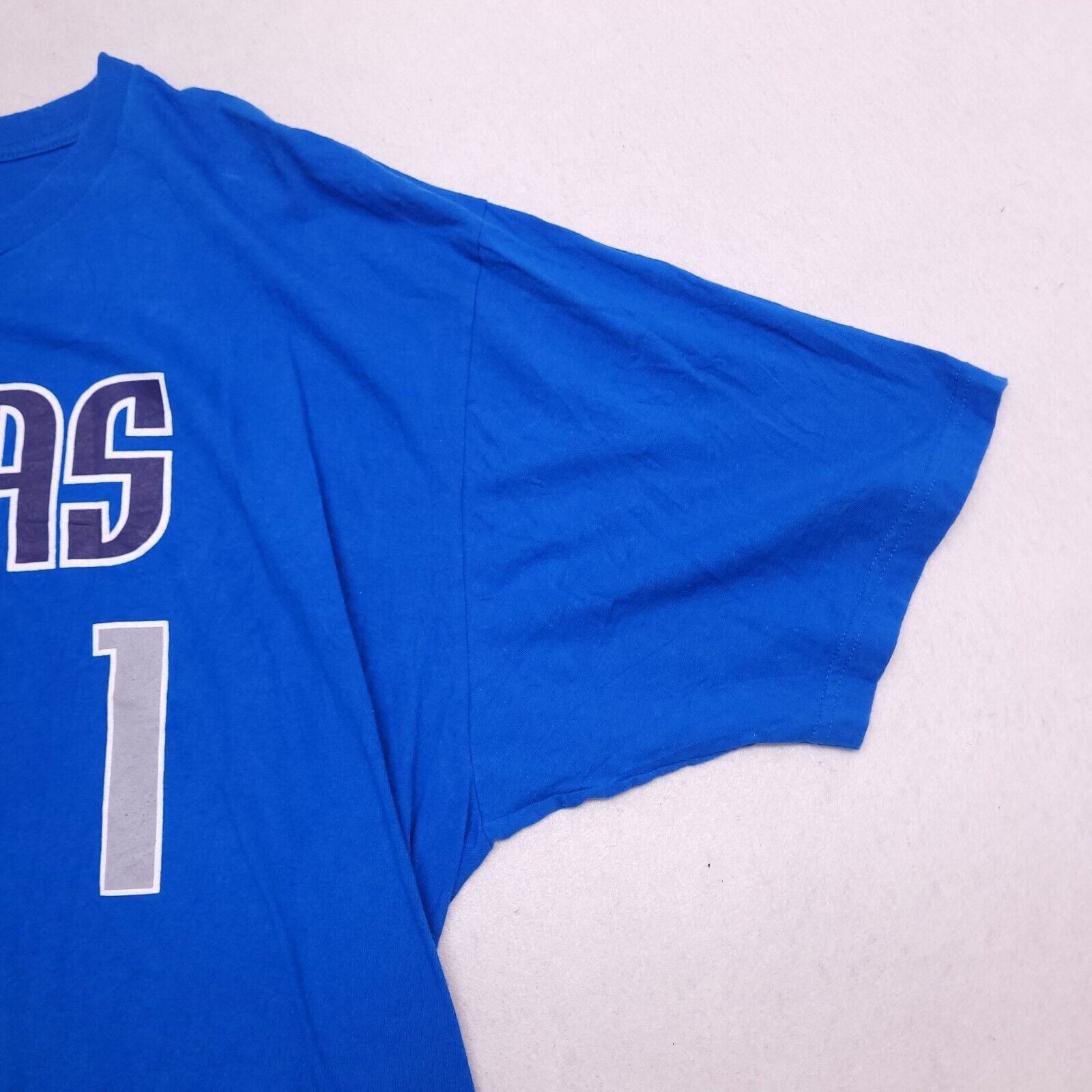 Adidas Adidas Dallas Mavericks #1 Smith Jr T-Shirt Men Size 2X Blue Size US XXL / EU 58 / 5 - 6 Thumbnail
