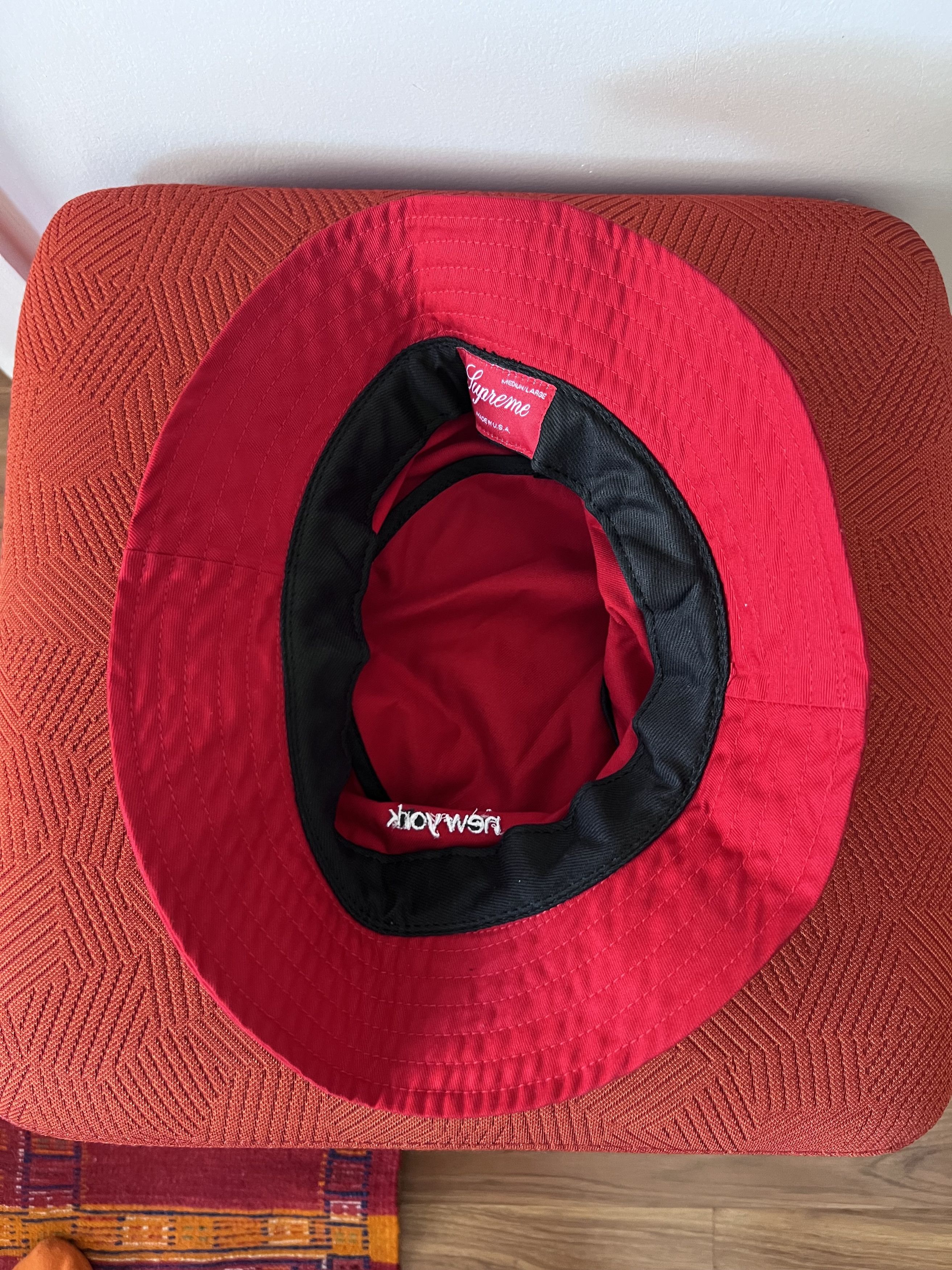 Supreme Supreme Classic Logo Crusher from SS14 in Red Size ONE SIZE - 3 Thumbnail