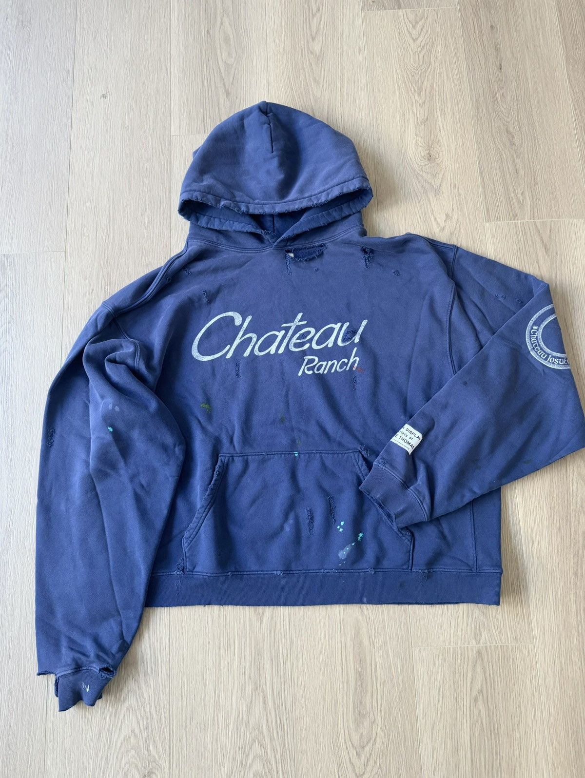 Gallery Dept. Gallery Dept. Chateau Ranch Blue Hoodie Size Large Size US L / EU 52-54 / 3 - 1 Thumbnail