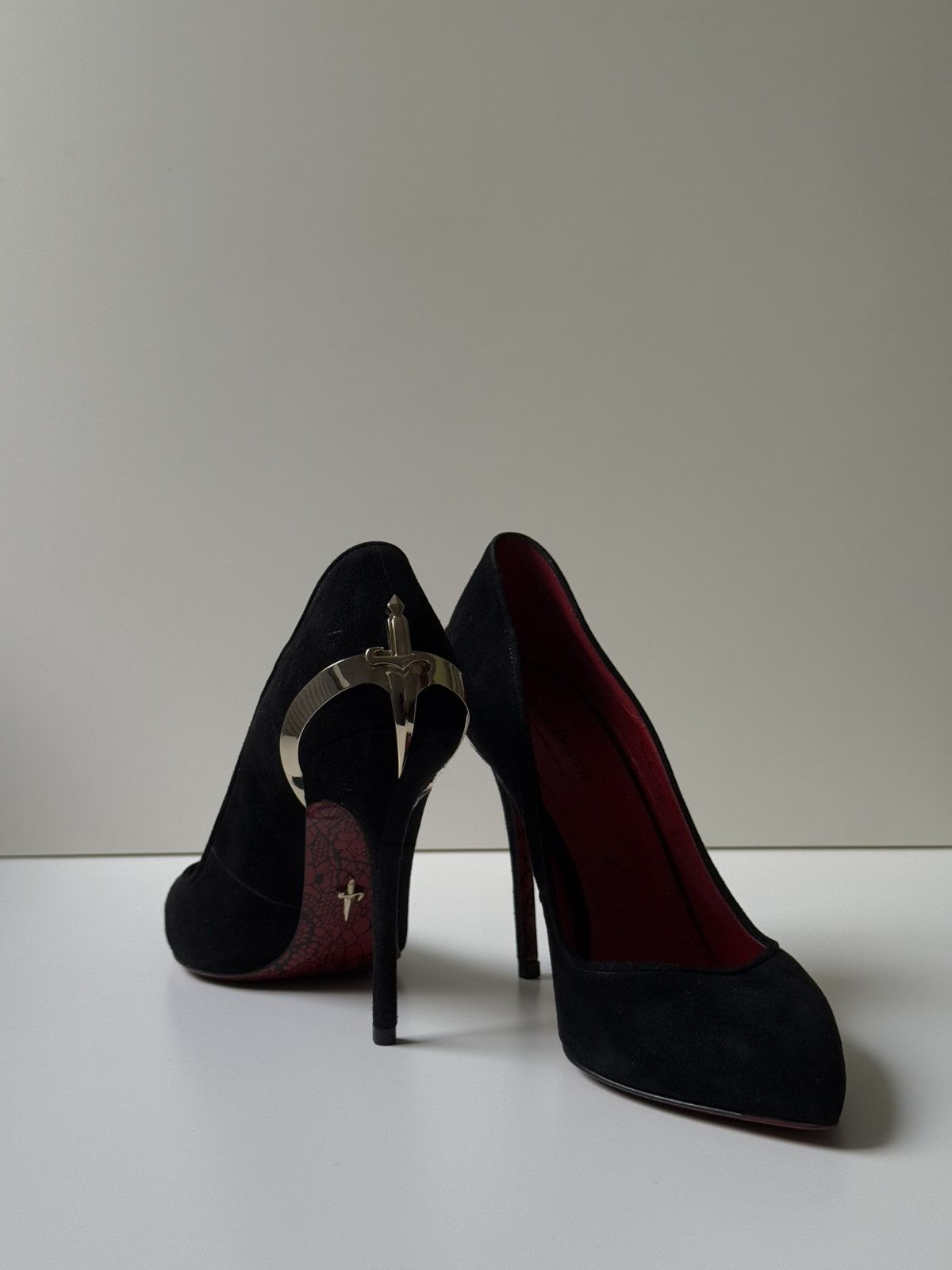 Paciotti Cesare Paciotti Iconic & Rare Lady Blade Dagger Heels Size US 6.5 / IT 36.5 - 5 Thumbnail