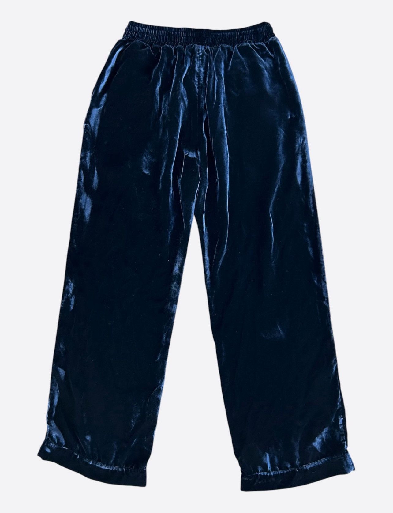 Chrome Hearts Chrome Hearts Velour leather track pants velvet So It Goes Size US 34 / EU 50 - 2 Thumbnail