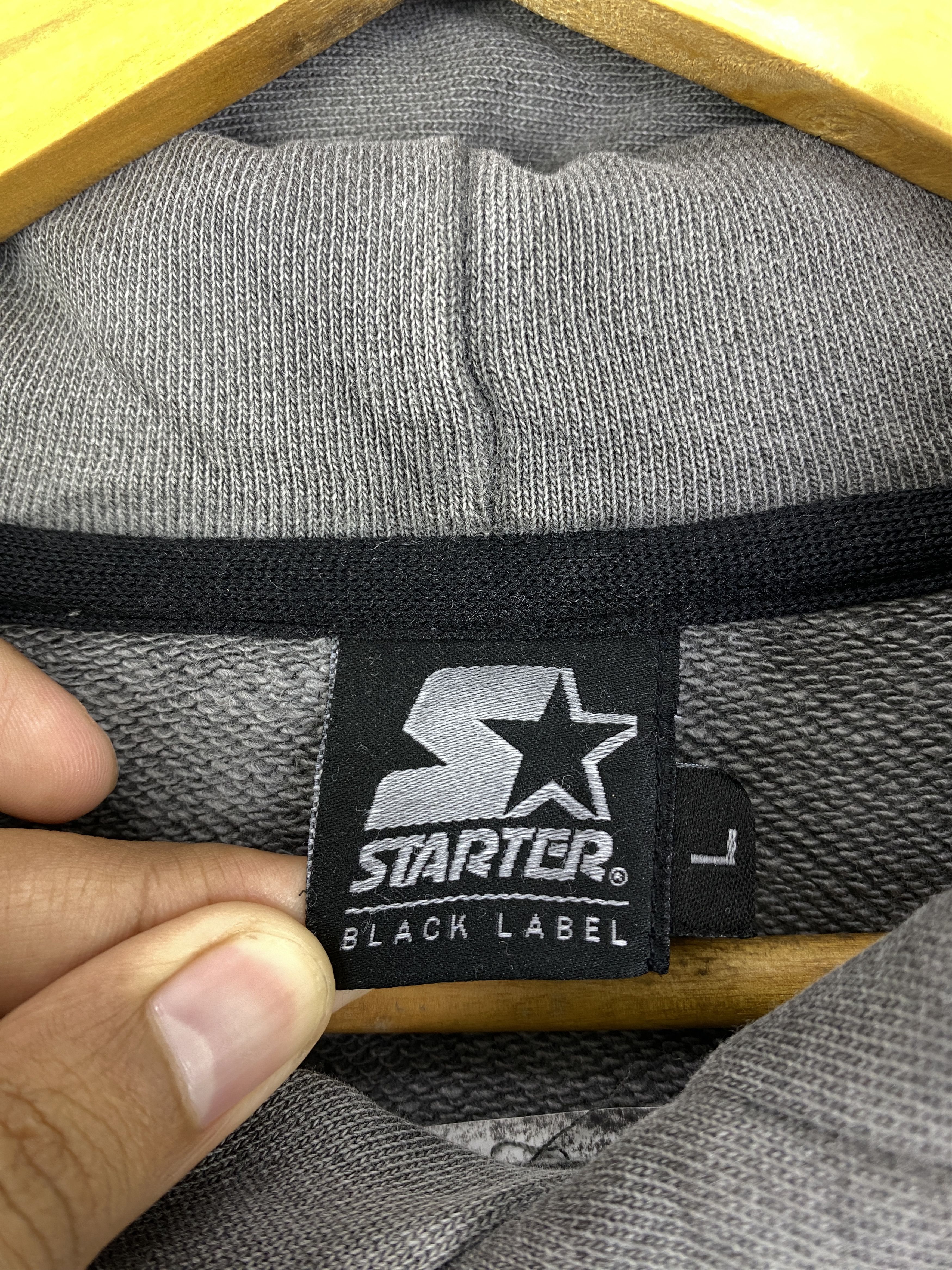 Starter Vintage 90s Starter Faded Pullover Hoodie SH0224 Size US L / EU 52-54 / 3 - 5 Thumbnail