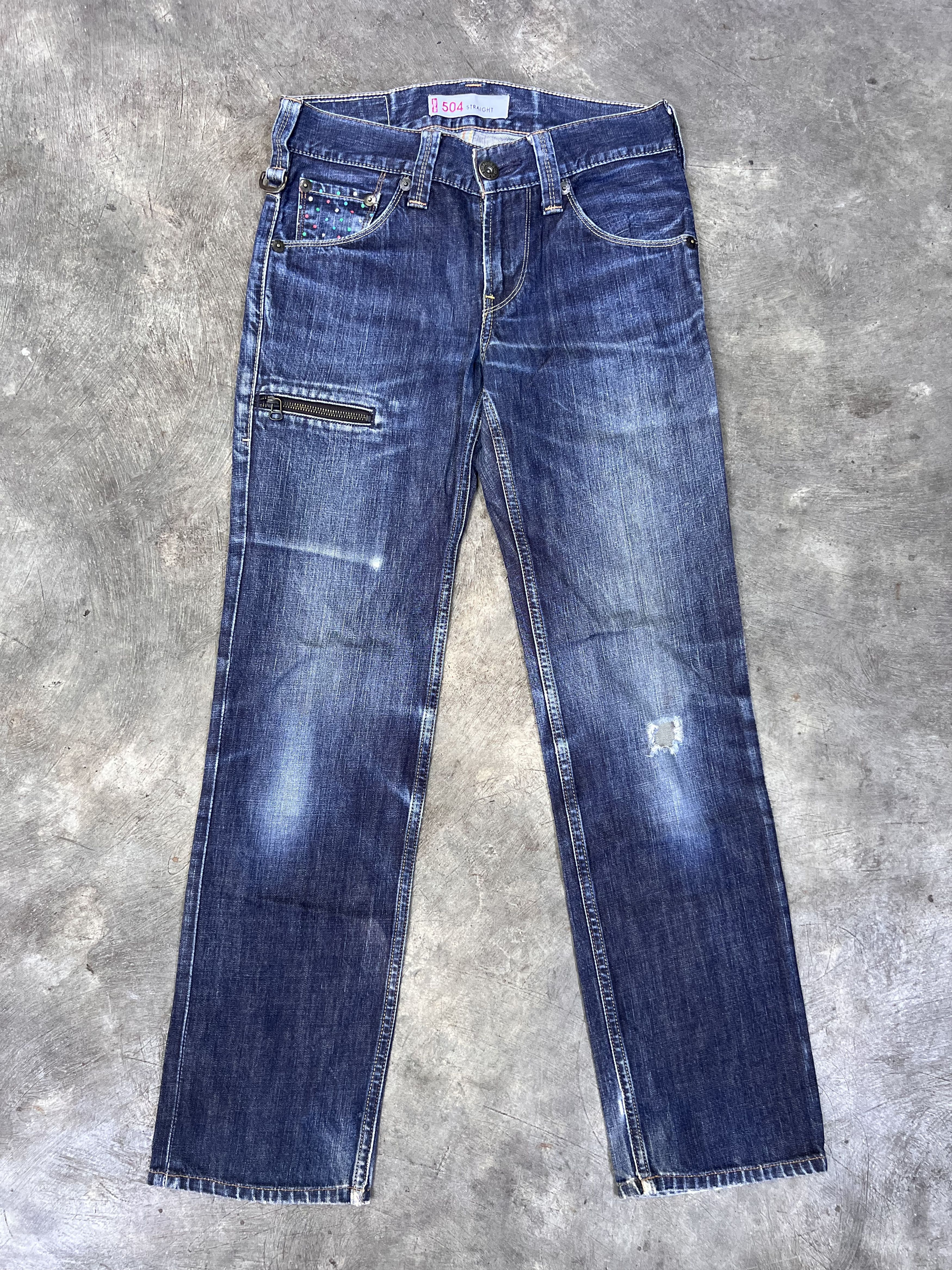 Levi's Vintage Clothing Levis 504 straight Size US 30 / EU 46 - 1 Thumbnail