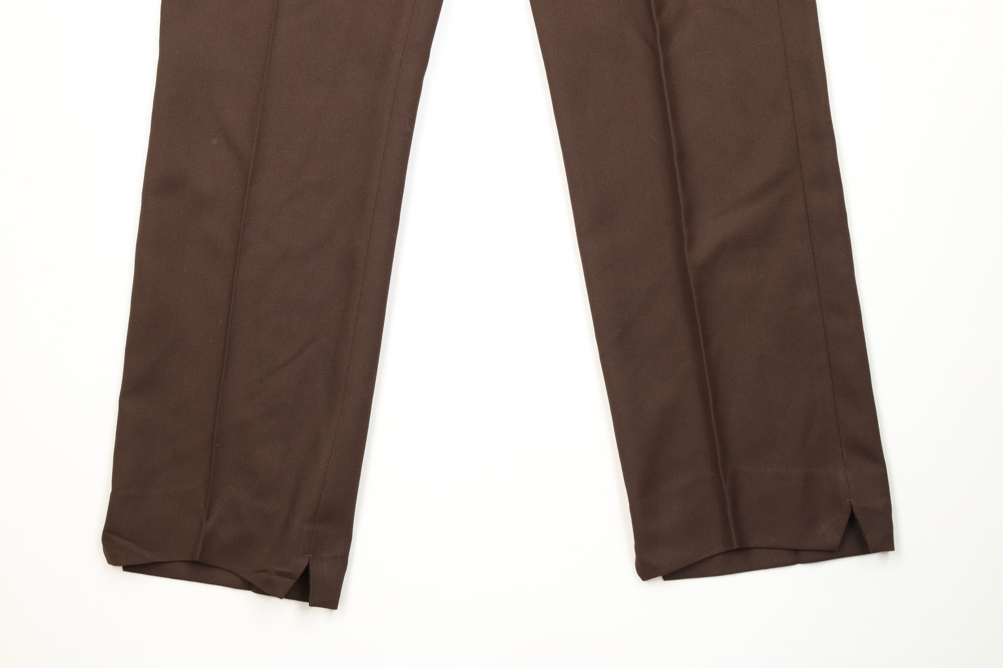 Vintage Vintage 50s Rockabilly Horse Equestrian Riding Pants Brown Size US 32 / EU 48 - 4 Thumbnail
