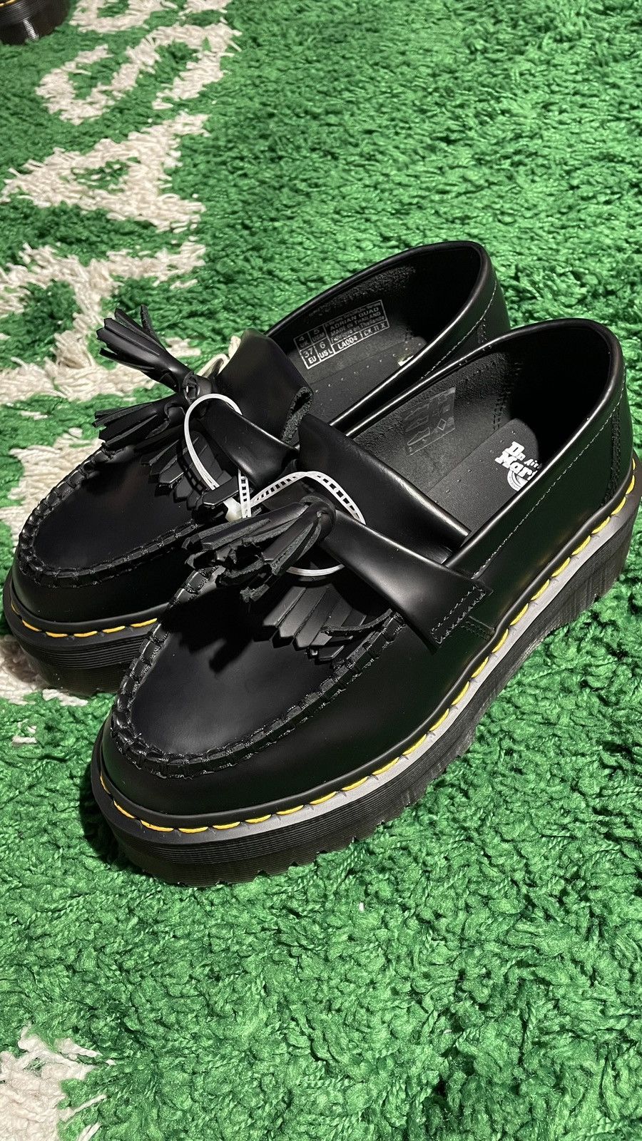 Dr. Martens Adrian quad loafers leather smooth platform Size US 6 / IT 36 - 3 Thumbnail