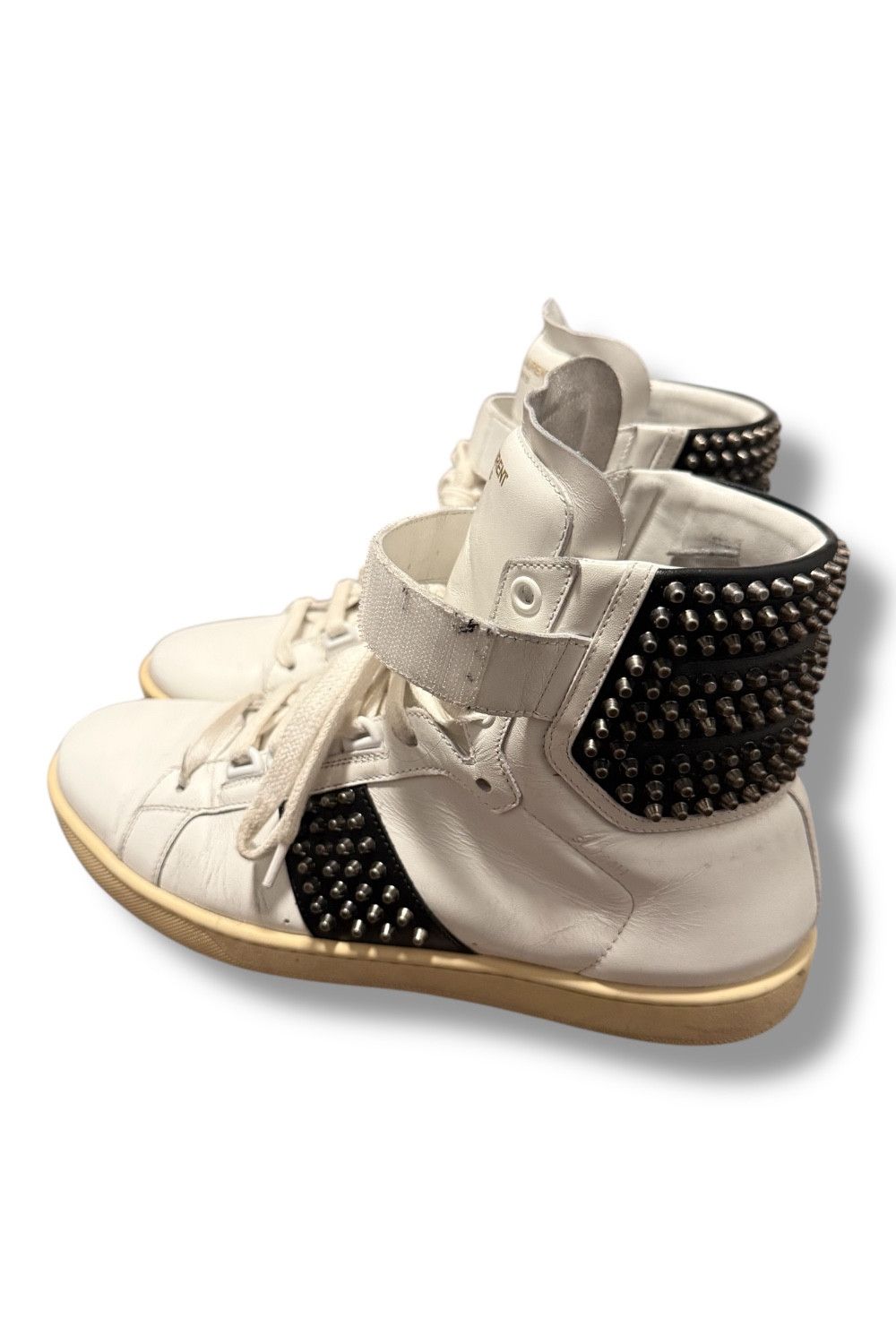 Saint Laurent Paris Saint Laurent FW14 Studded SL/14H Sneaker Size US 7 / EU 40 - 4 Thumbnail
