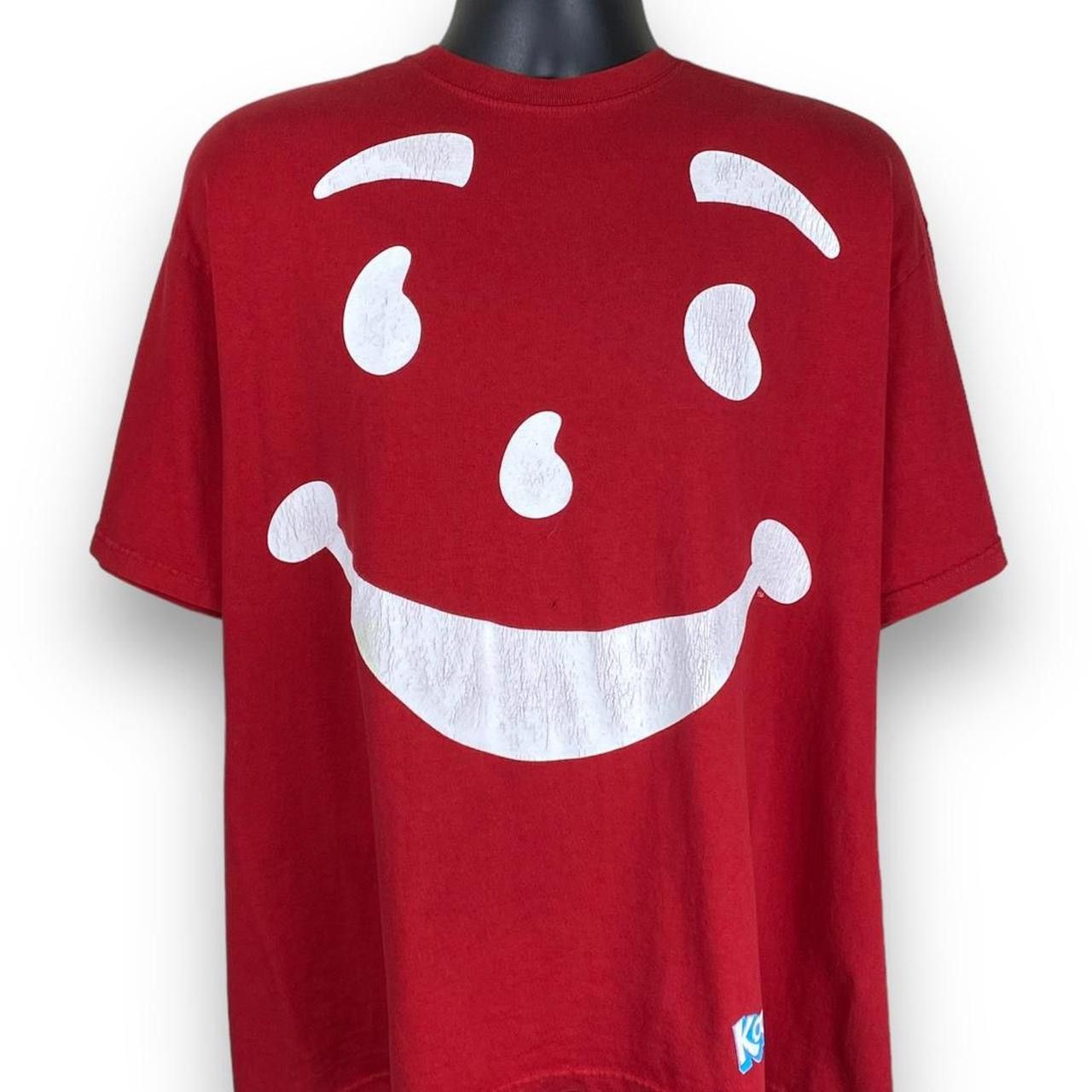 Vintage Vintage Yazbek Kool-Aid Man Cartoon Drink Tshirt Size US XL / EU 56 / 4 - 1 Thumbnail