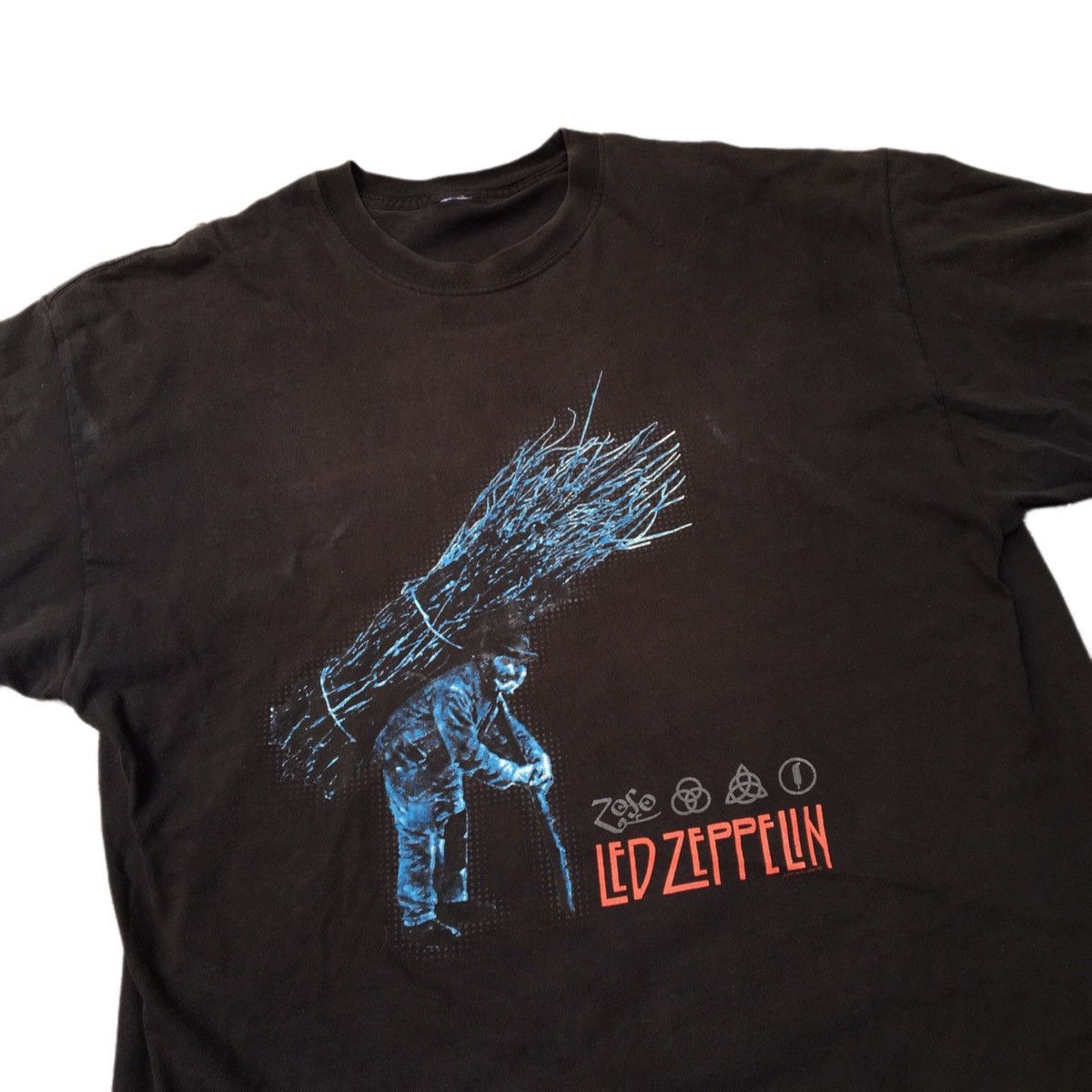 Band Tees × Led Zeppelin Led Zeppelin Zoso IV Album ©2001 Size US XXL / EU 58 / 5 - 1 Thumbnail
