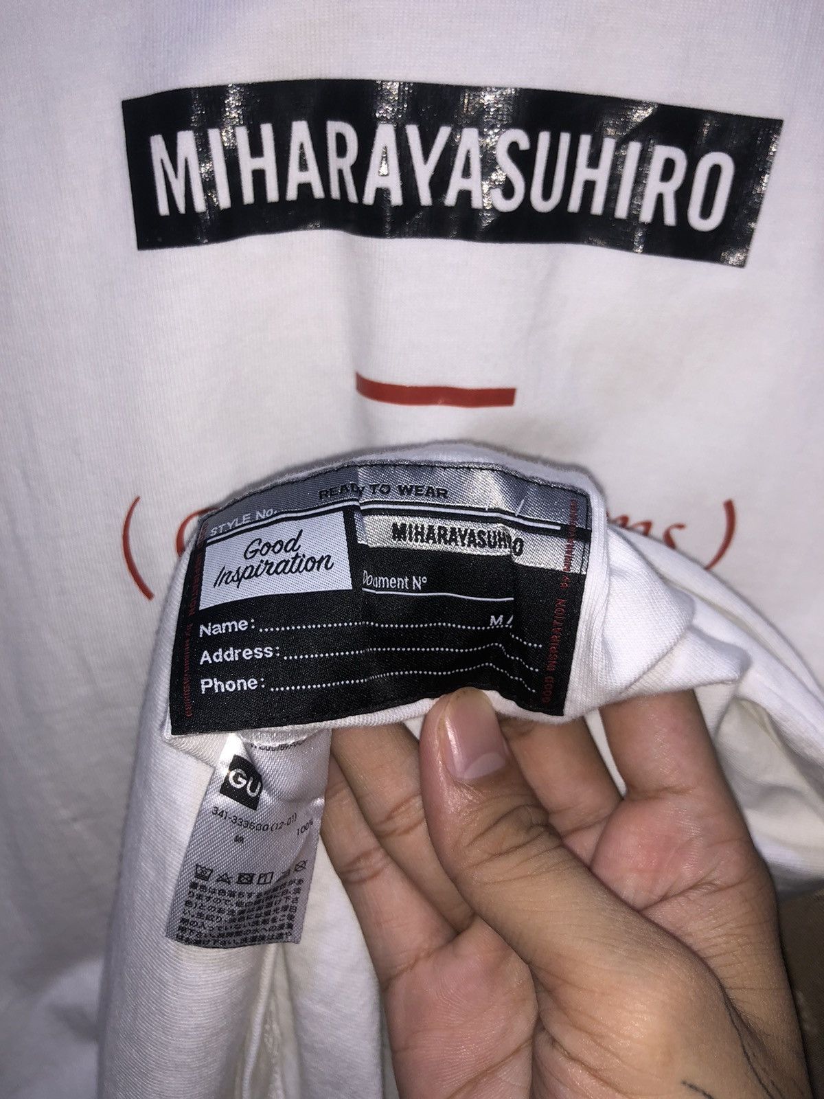 GU × Maison MIHARA YASUHIRO MIHARAYASUHIRO X GU GOOD INSPIRATION Size US M / EU 48-50 / 2 - 5 Thumbnail