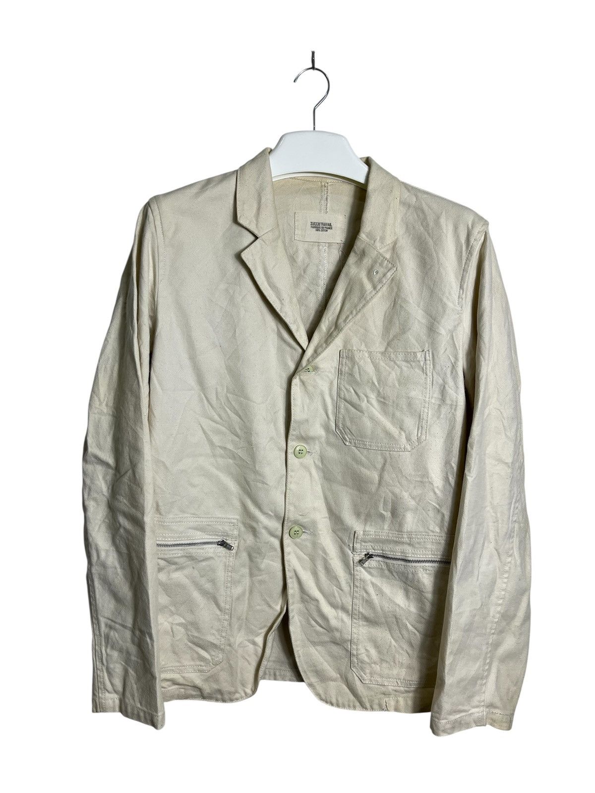 Vtg ZUCCA TRAVAIL FRANCE MADE WORKER JACKET