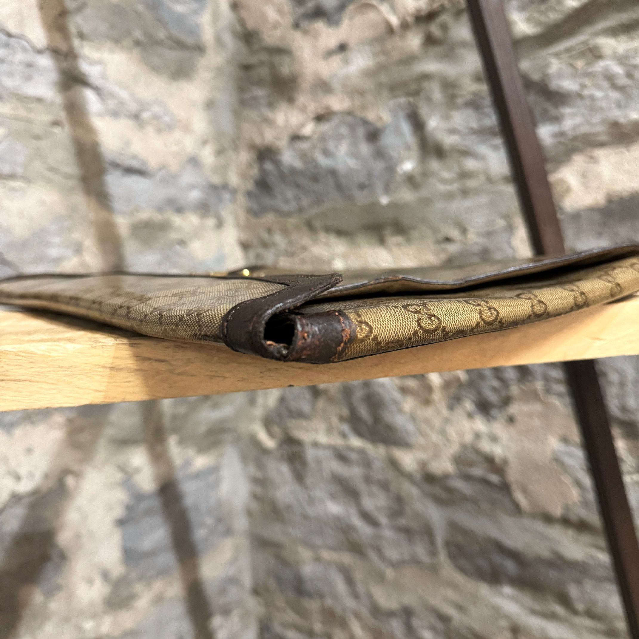 Gucci Gucci Vintage GG Canvas Portfolio Clutch Size ONE SIZE - 7 Thumbnail