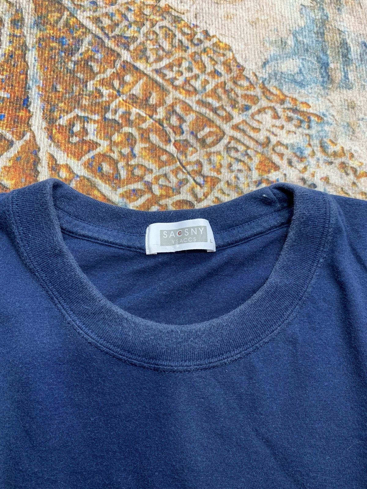 Yohji Yamamoto Yohji Yamamoto Y’sACCS Small logo T-Shirt Size US L / EU 52-54 / 3 - 3 Thumbnail