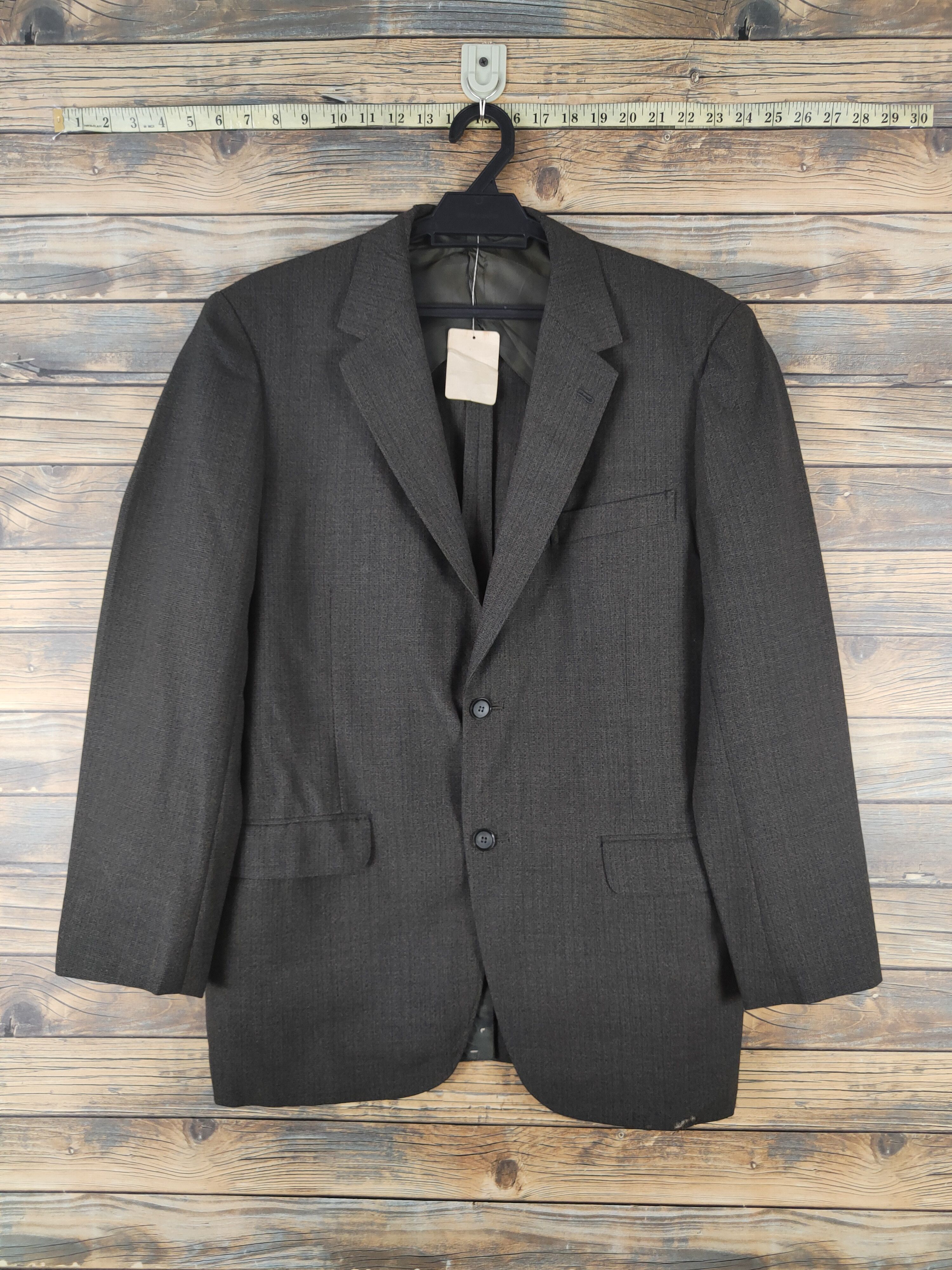 Vintage Authentic Vintage by Mages Dark Gray Blazers Size US M / EU 48-50 / 2 - 1 Thumbnail