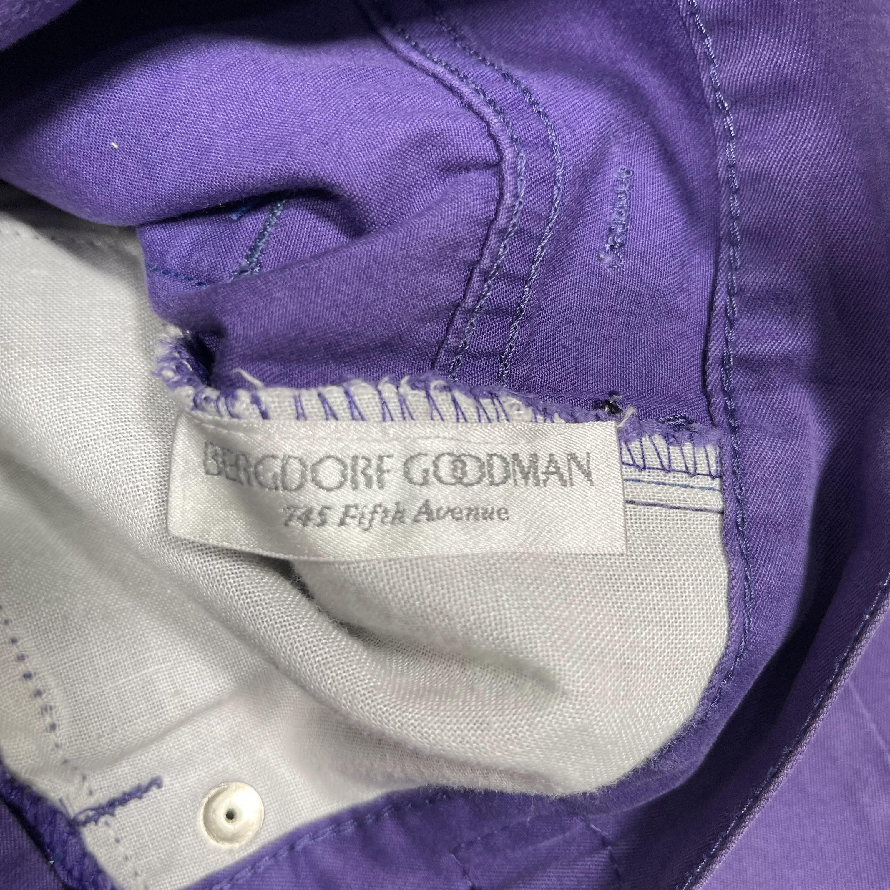 Versace × Versace Jeans Couture Versace Jeans Couture Minimalist Light Purple Pants Size US 28 / EU 44 - 8 Thumbnail