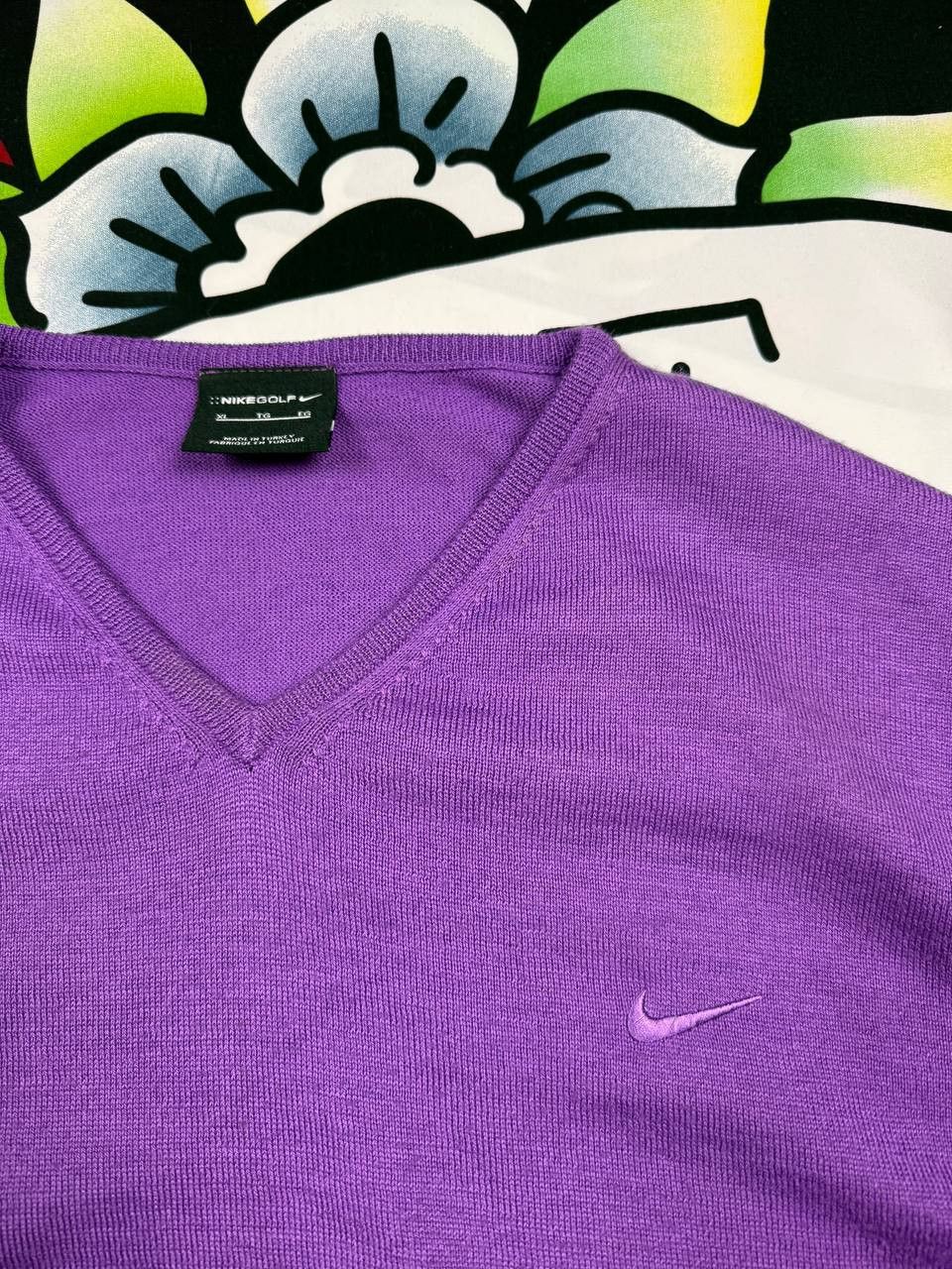 Nike Nike Golf Sweater Vest Wool Blend Knit PurpleMens Size XL Size US XL / EU 56 / 4 - 2 Thumbnail