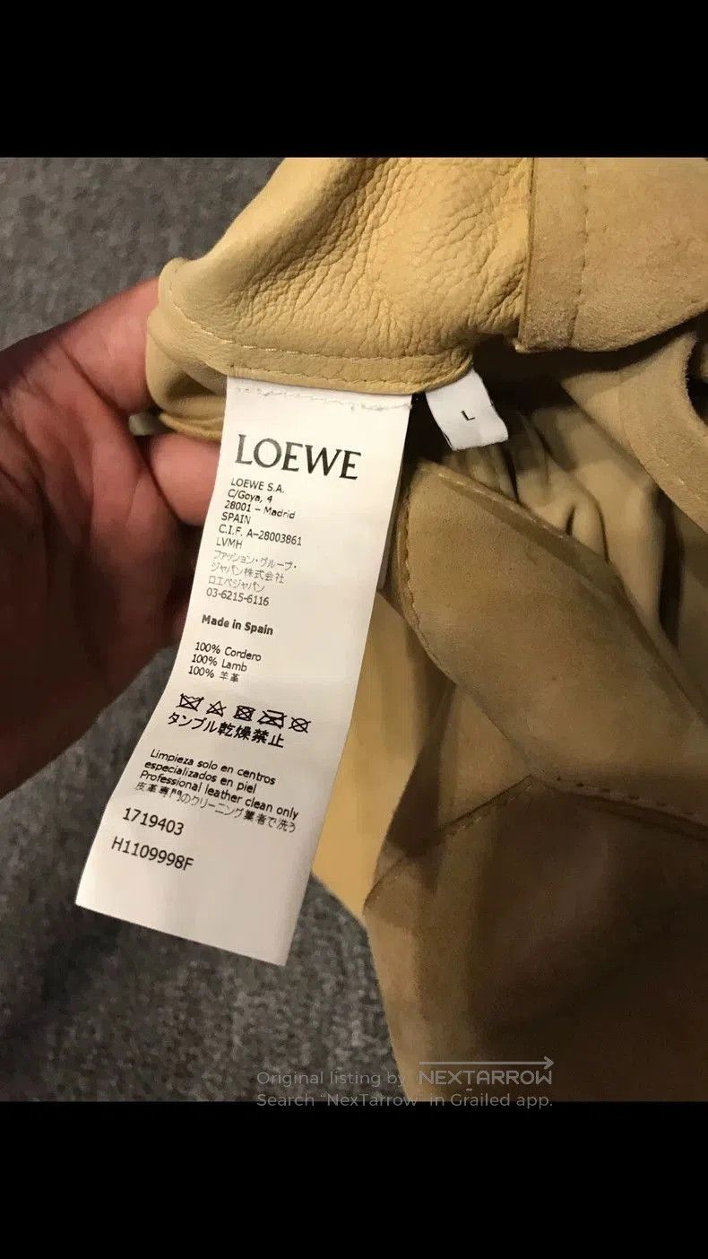Loewe Loewe Leather Pullover Long Shirt Jacket. Size US L / EU 52-54 / 3 - 8 Thumbnail