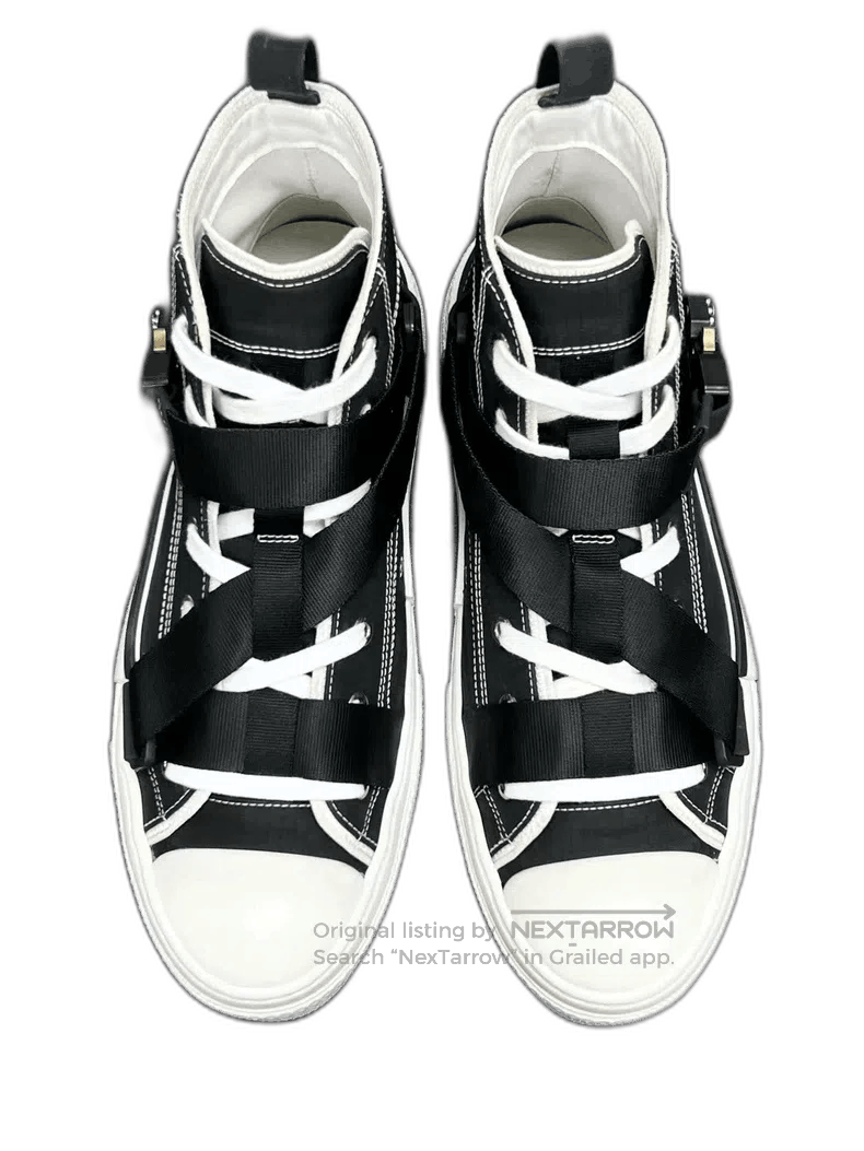 Dior DIOR B23 High Top Sneakers Black and White. Size US 10 / EU 43 - 1 Thumbnail