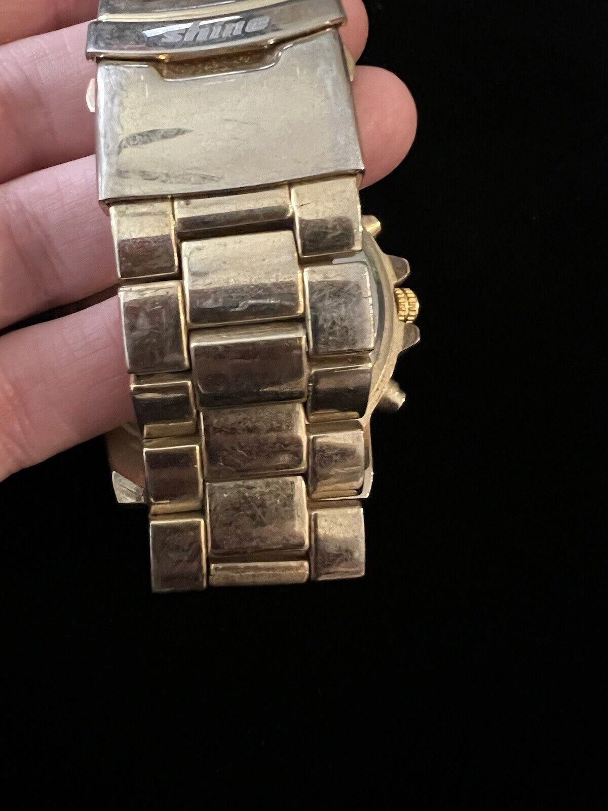 SHINICHIRO ARAKAWA Shine Watch Working Gold Tone Size ONE SIZE - 5 Thumbnail