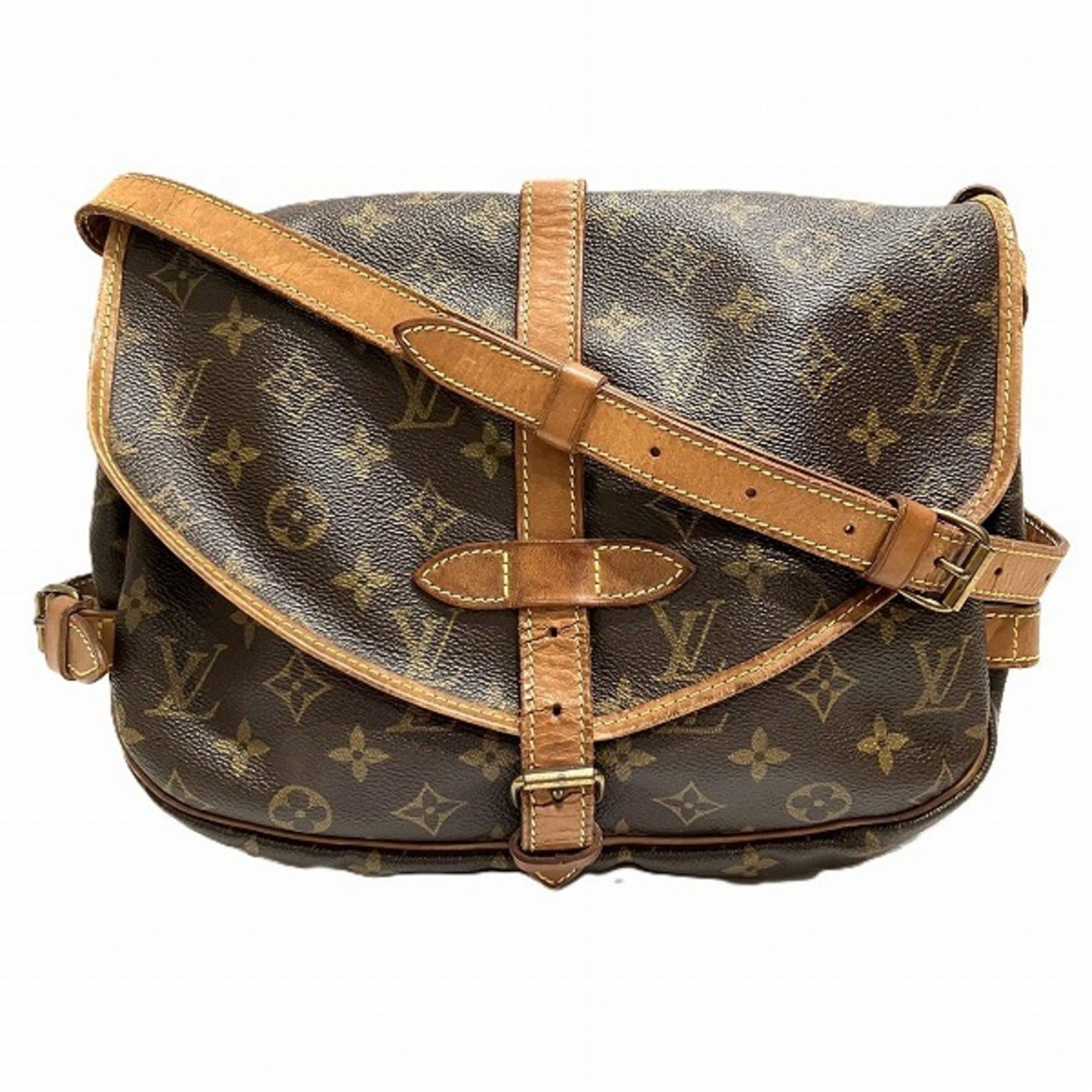 Louis Vuitton Louis Vuitton Monogram Saumur 30 M42256 Handbag Shoulder Bag for Women Size ONE SIZE - 1 Thumbnail