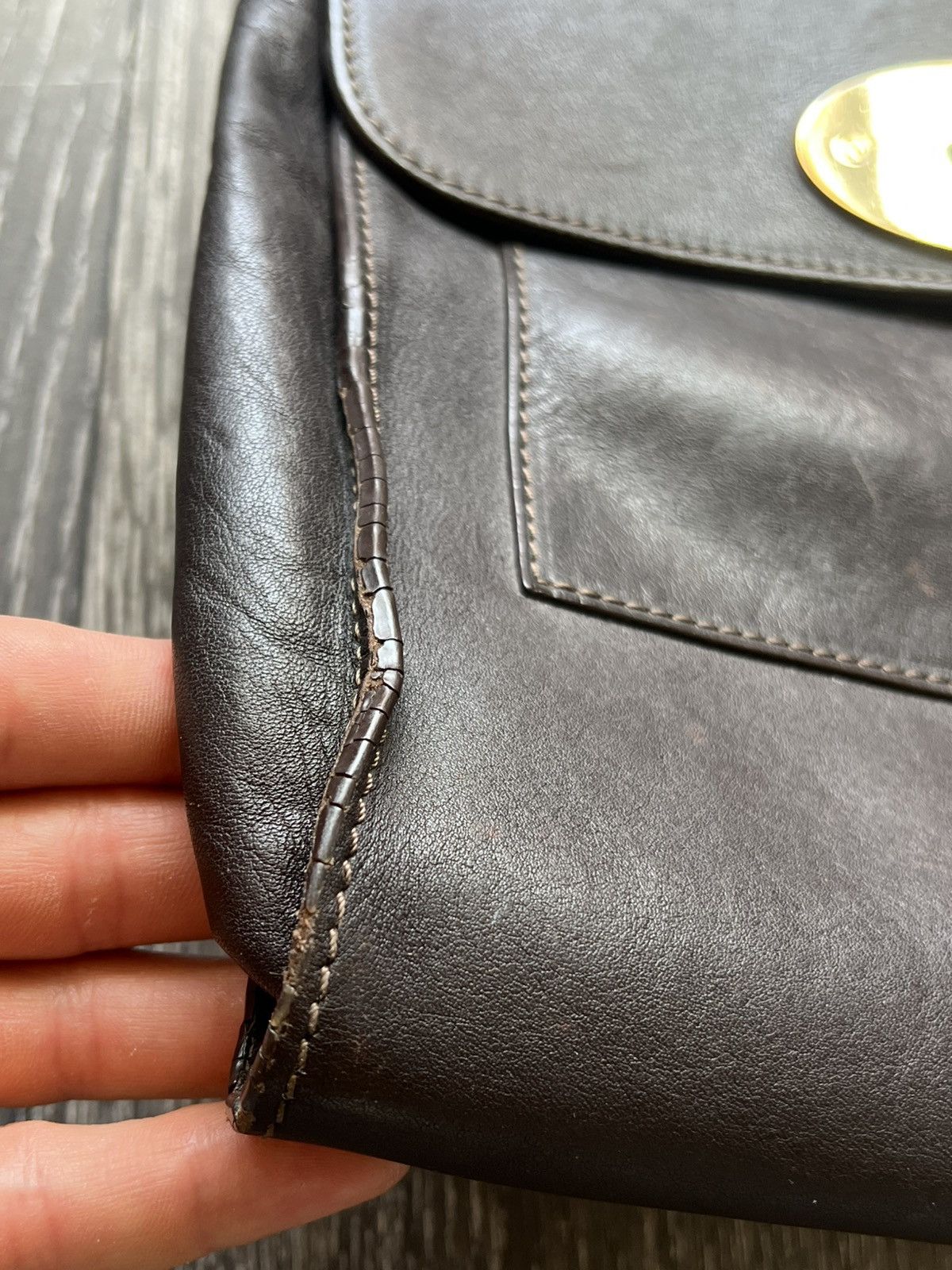 Mulberry Brown Mulberry bag Antony Messenger Size ONE SIZE - 5 Thumbnail