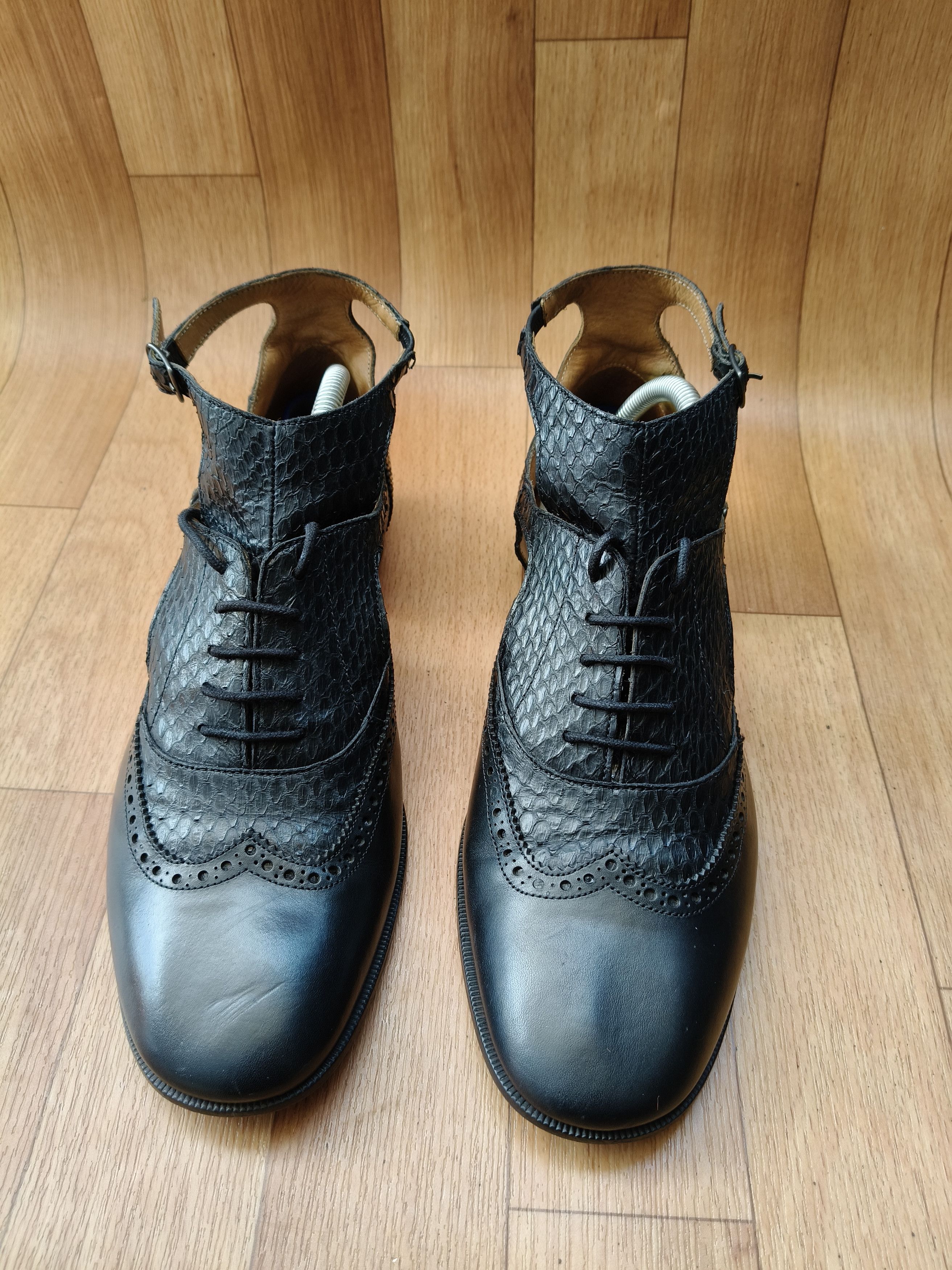 Maison Margiela 🔋🔥Maison Margiela " snakeskin - Oxfords " Size US 8 / EU 41 - 2 Thumbnail