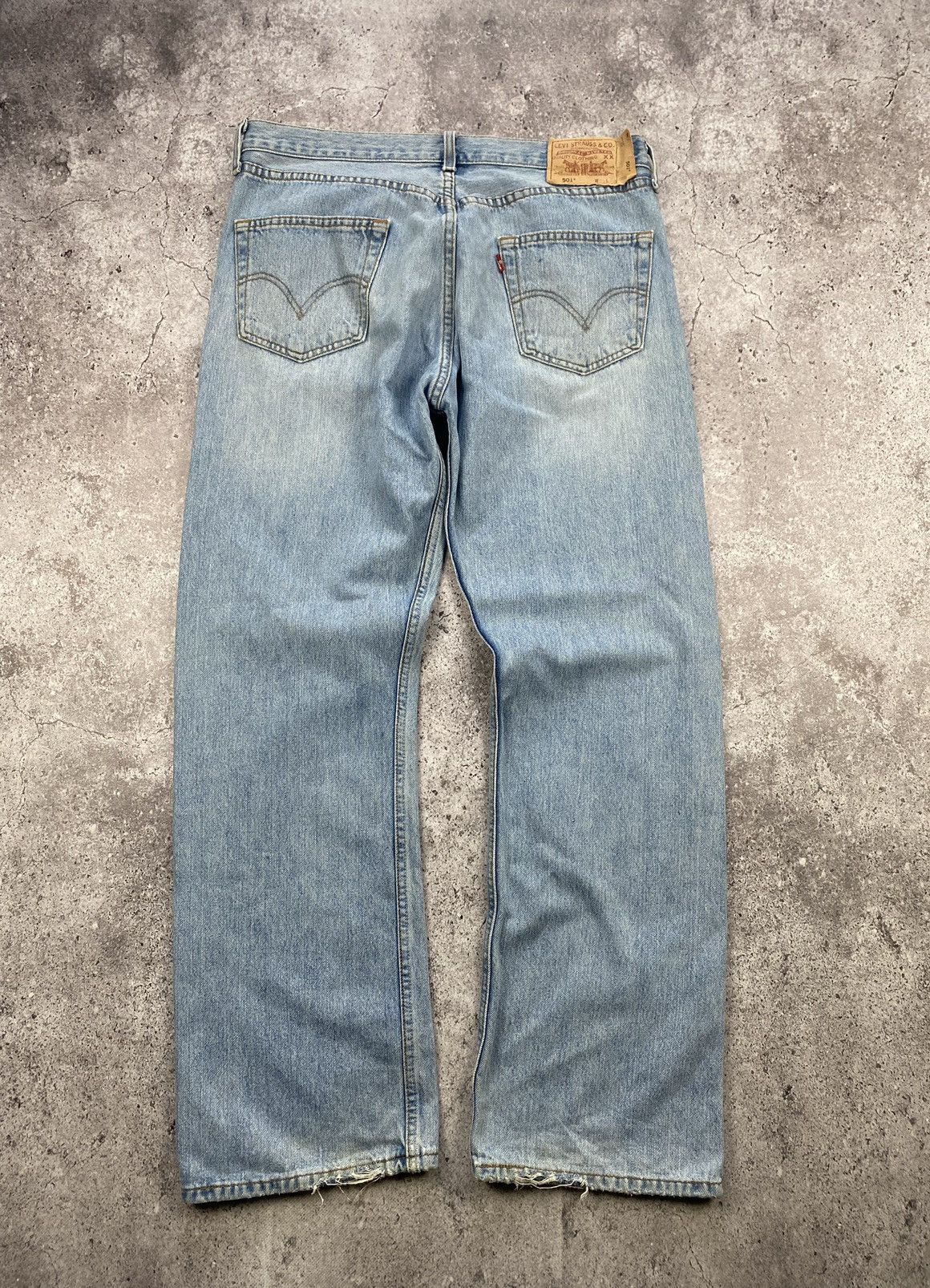 Levi's × Vintage VINTAGE 90s Levi’s 501 Baggy Rare y2k Workwear Japan Jeans Size US 34 / EU 50 - 7 Thumbnail
