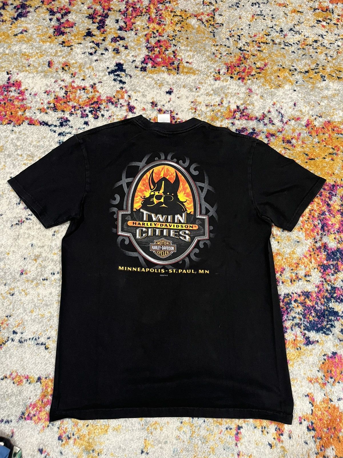 Harley Davidson Vintage Harley Davidson Shirt Large Size US L / EU 52-54 / 3 - 3 Thumbnail