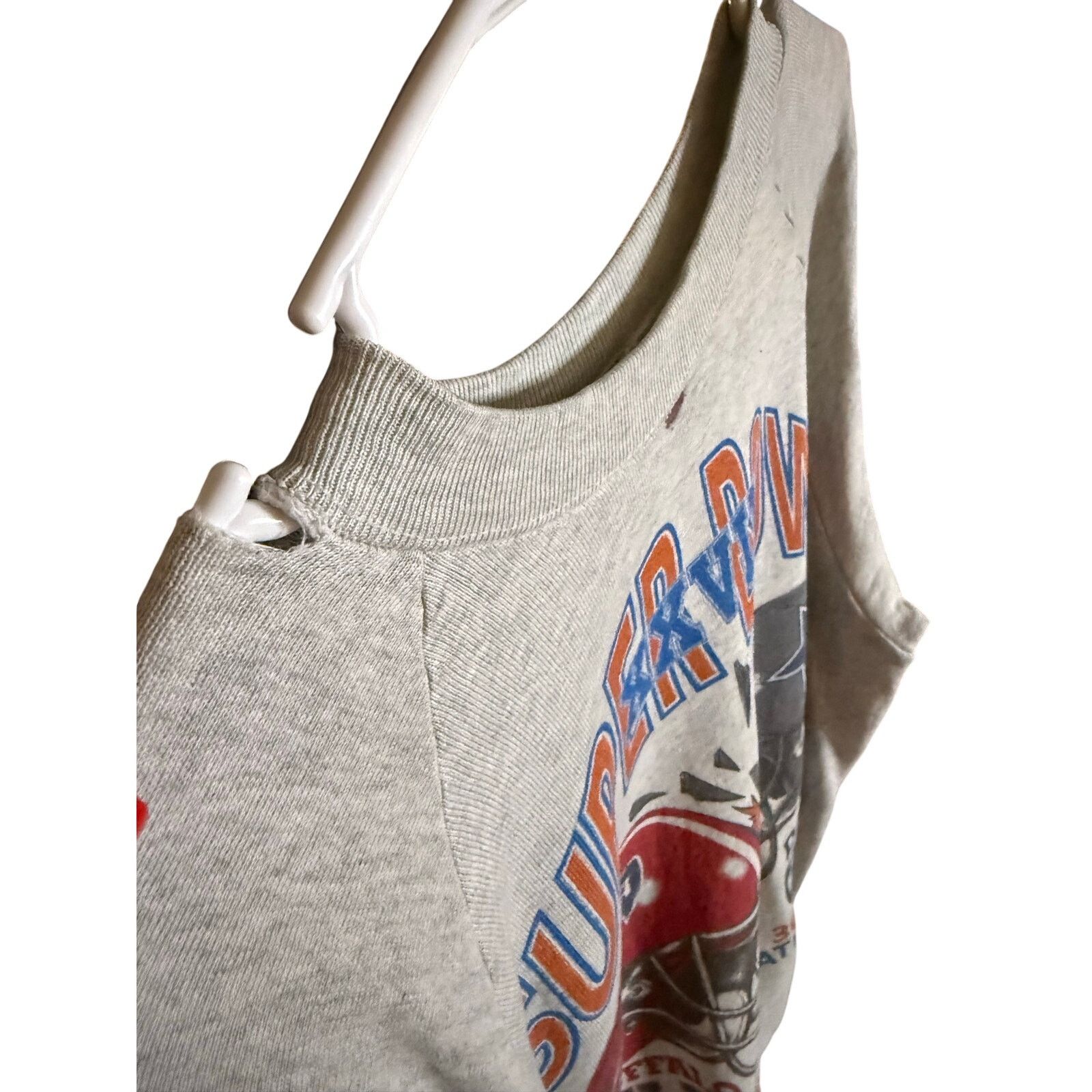 Fruit Of The Loom Vintage Bills and Cowboys Crewneck Size US L / EU 52-54 / 3 - 4 Thumbnail