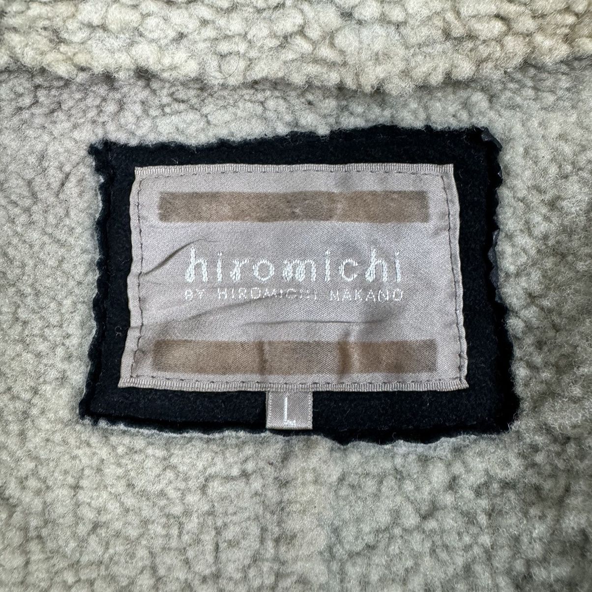 Japanese Brand 🌟HIROMICHI NAKANO SHERPA LEATHER JACKET LIKE NUMBER NINE Size US L / EU 52-54 / 3 - 16 Thumbnail