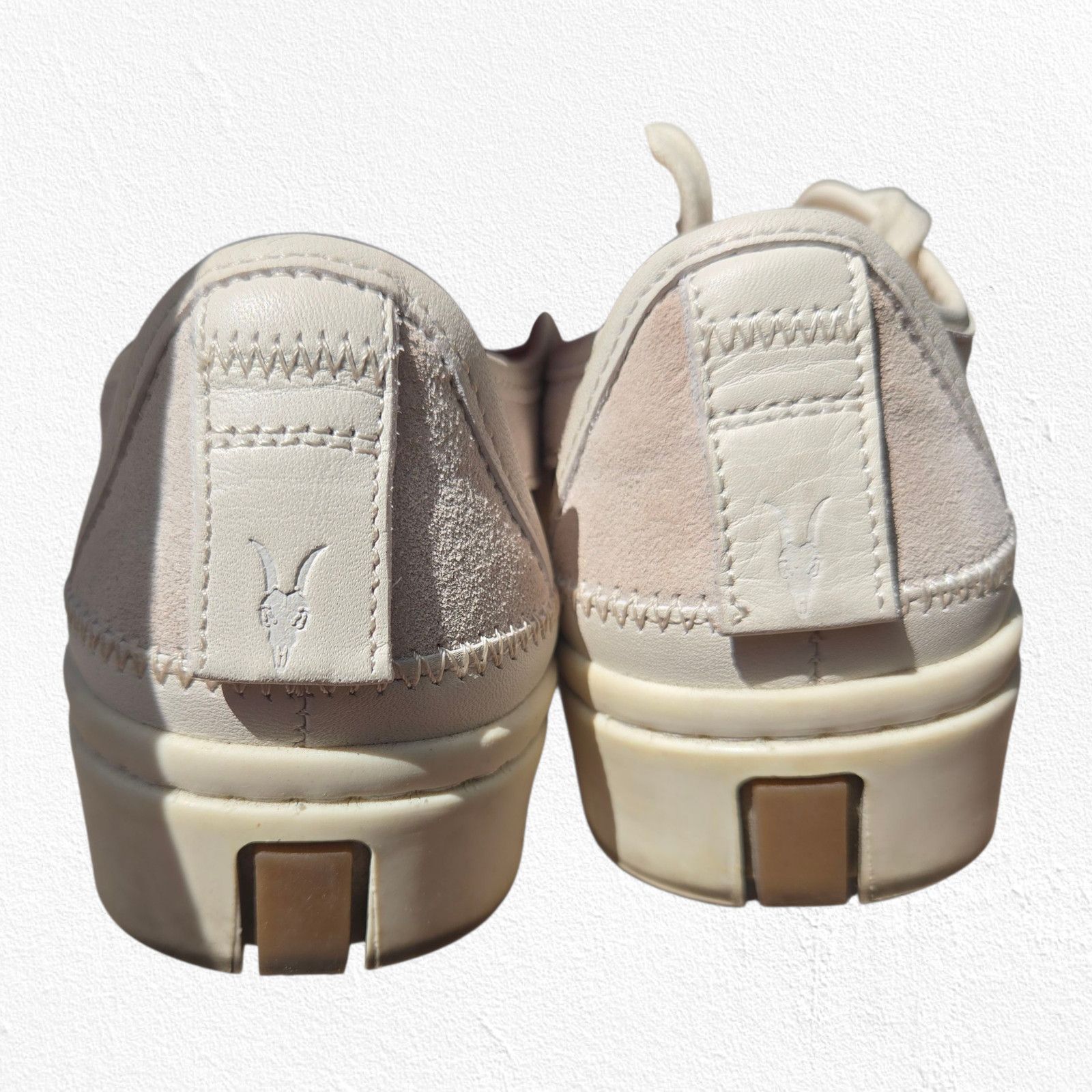 Allsaints AllSaints Milla Cream Low Top Platform Sneakers Size 6 Size US 6 / IT 36 - 9 Thumbnail
