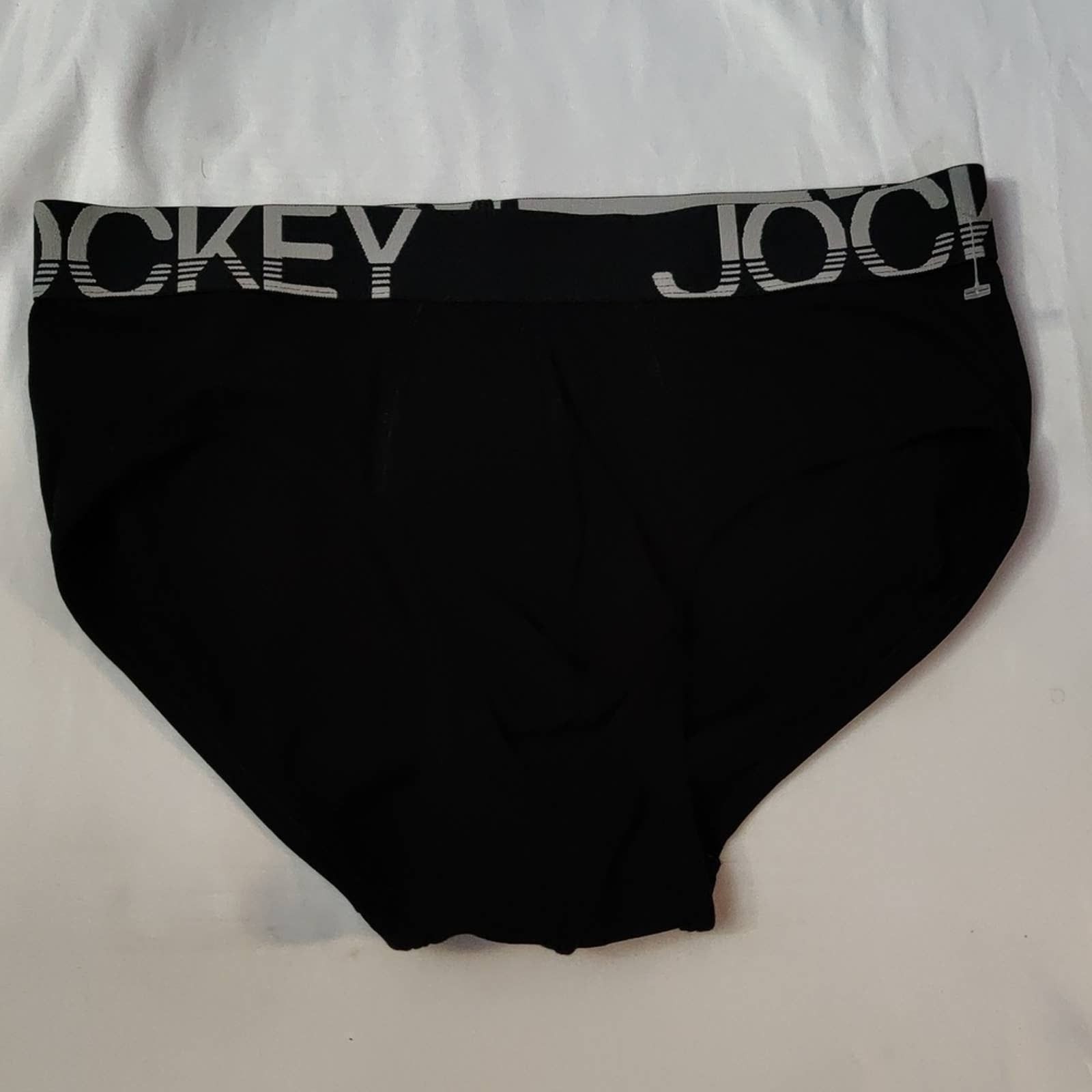 Jockey New 90s Jockey Stretch Pouch No Fly Brief Underwear White