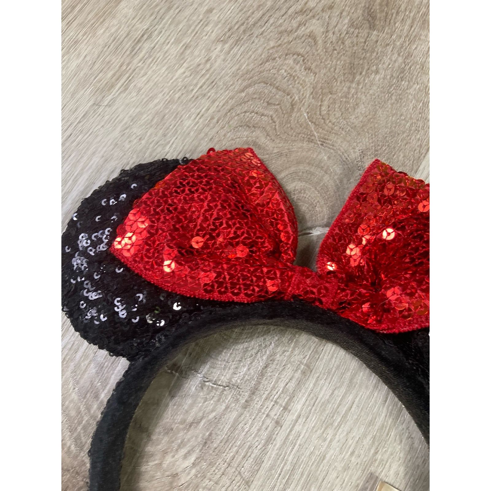 Disney Disney Parks Minnie Mouse Ears Headband Sequin Red Size ONE SIZE - 6 Thumbnail
