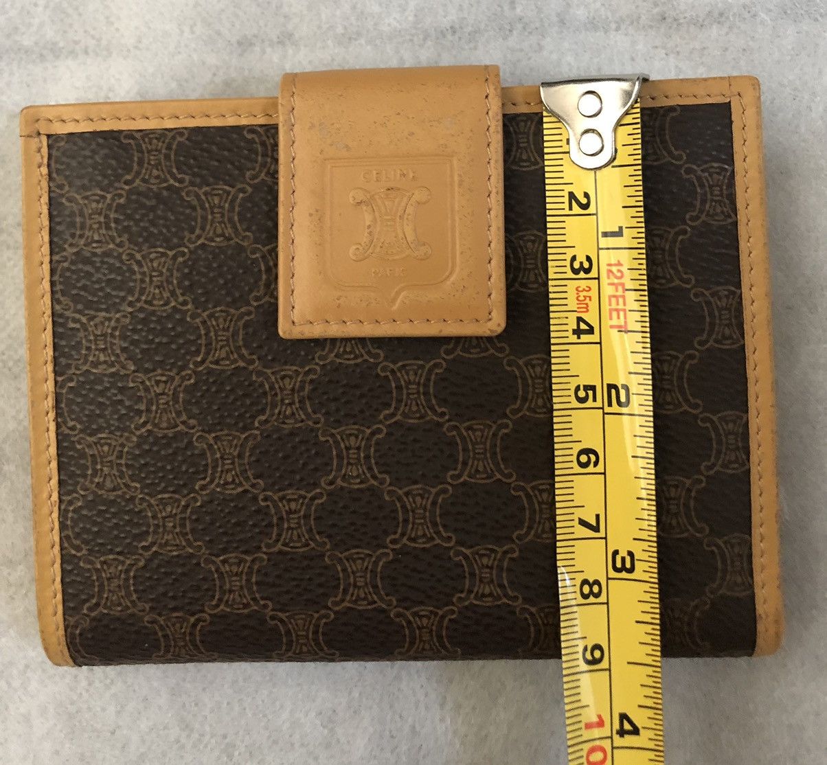 Celine Vintage Celine Macadam Wallet Size ONE SIZE - 19 Thumbnail