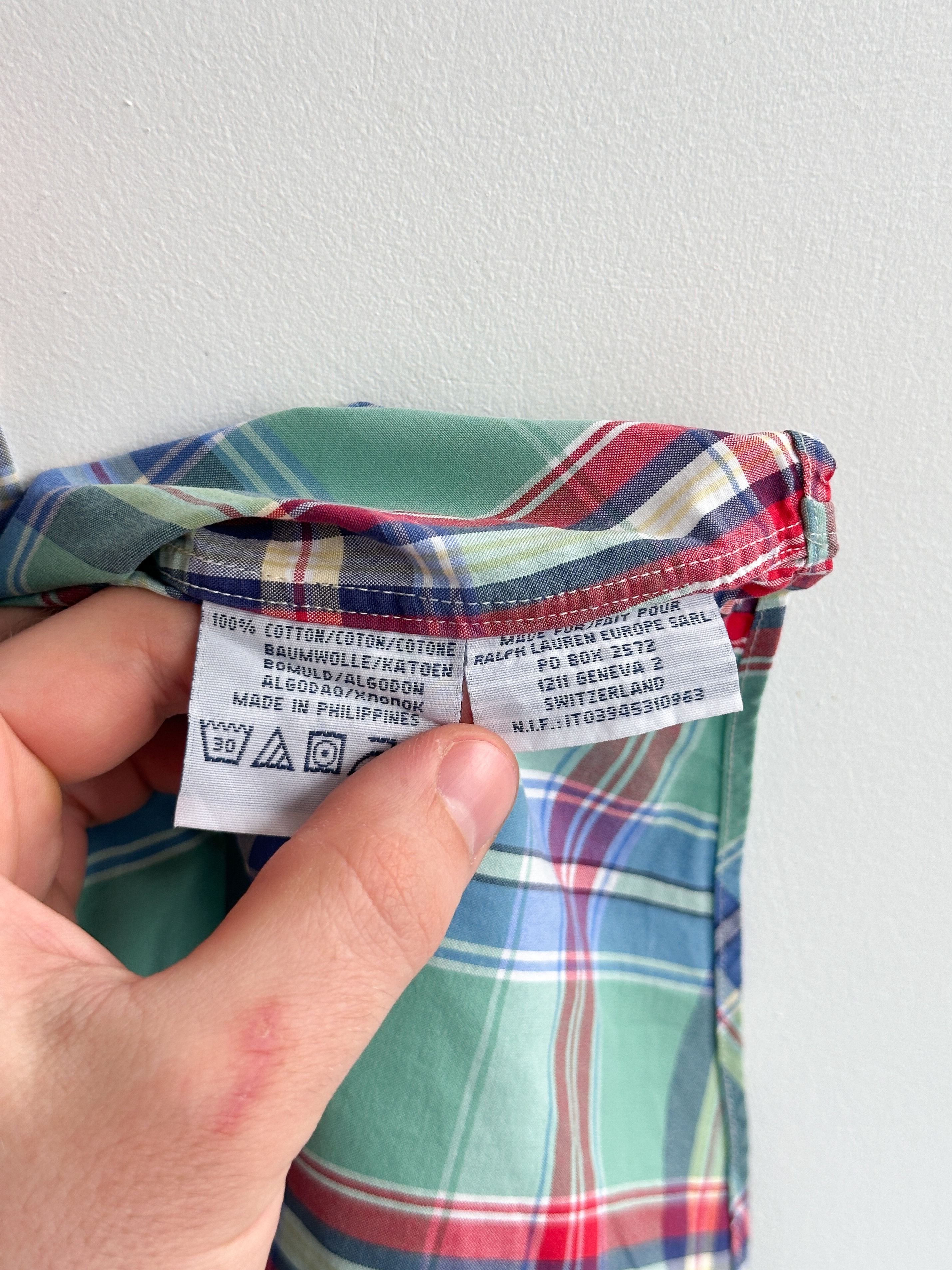 Polo Ralph Lauren Polo Ralph Lauren Check Shirt Button Up Size US M / EU 48-50 / 2 - 6 Thumbnail