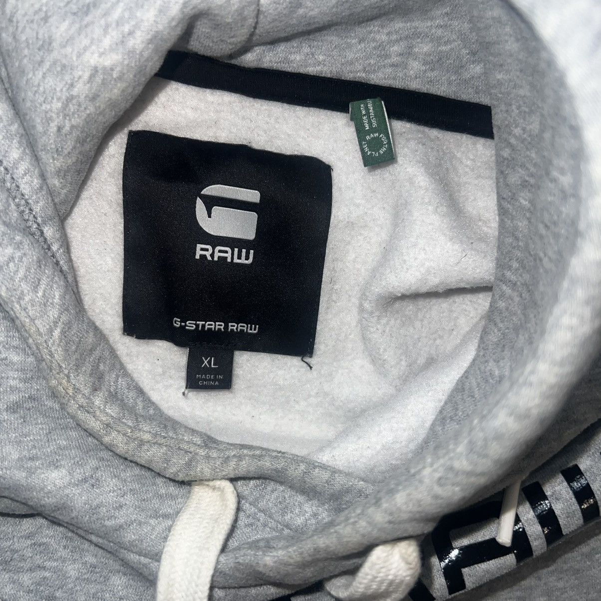 G-Star G-Star RAW pullover grey hoodie hooded sweat shirt G - Star Size US XL / EU 56 / 4 - 5 Thumbnail