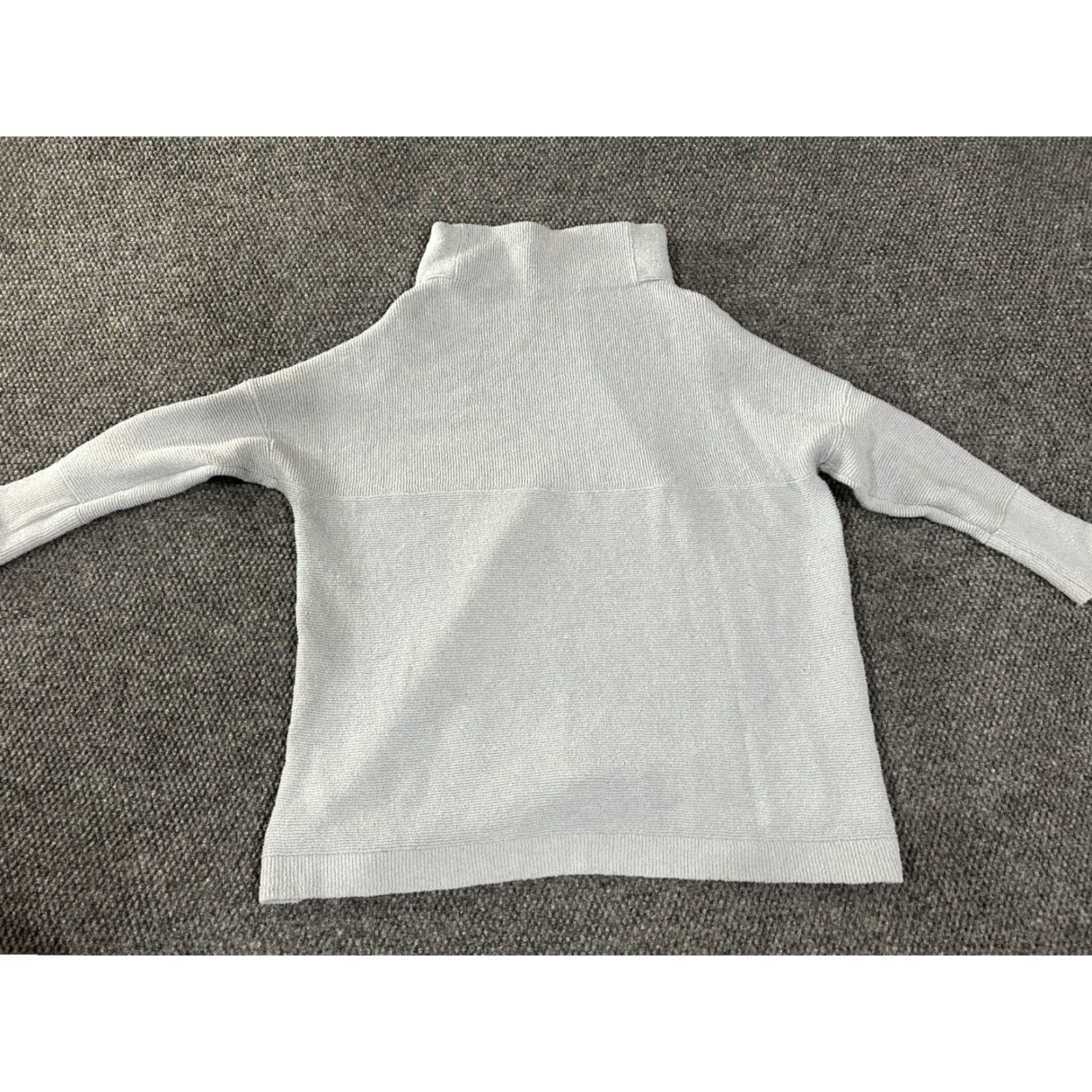 Free People Free People Sweater Shirt Women Small Blue Knit Pullover Mock Neck Ribbed Cuffs Casual Modern Designer Cotton Nylon Regular Size S Blues Size S / US 4 / IT 40 - 7 Thumbnail