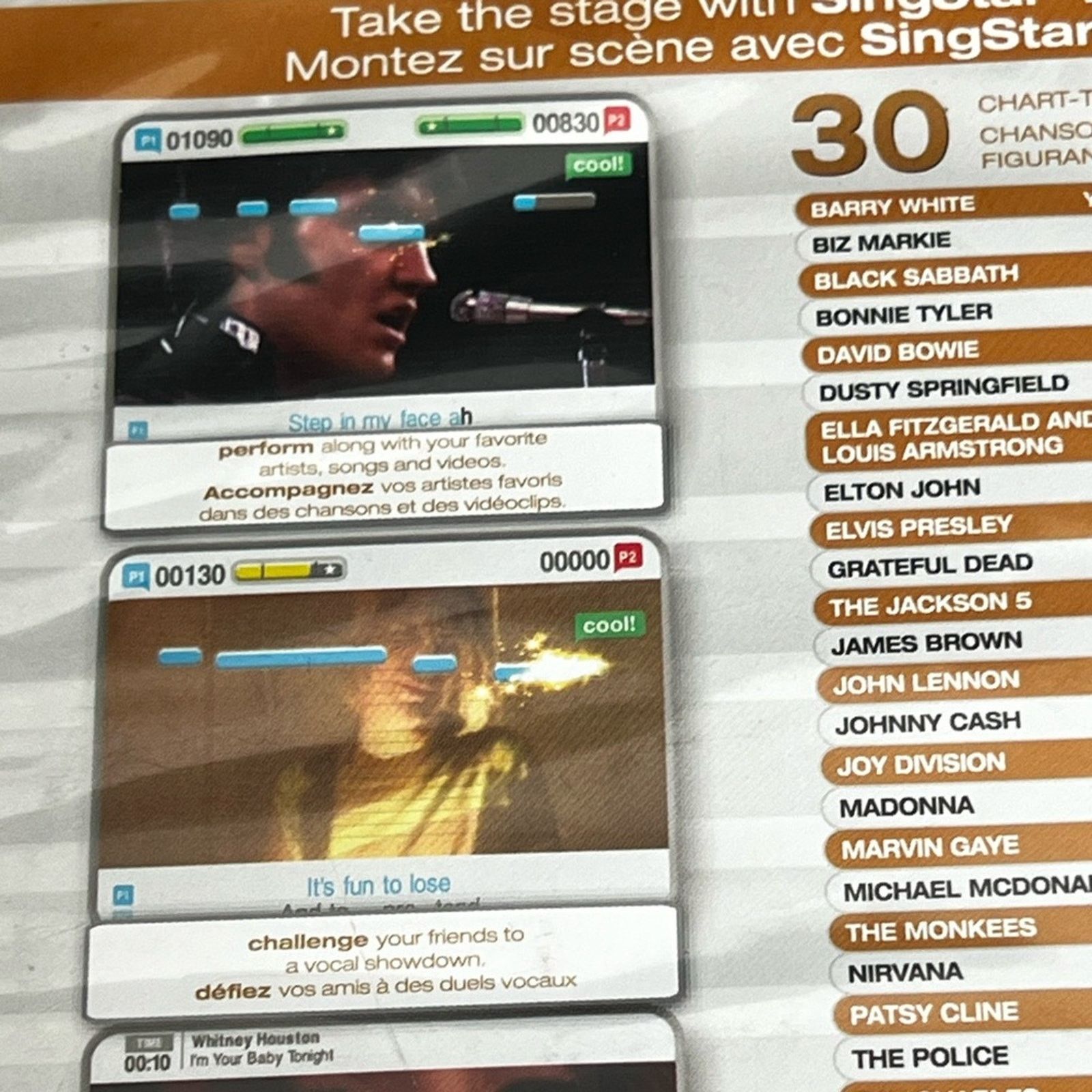 Sony SingStar: Legends (Sony PlayStation 2, 2008) Size ONE SIZE - 3 Thumbnail