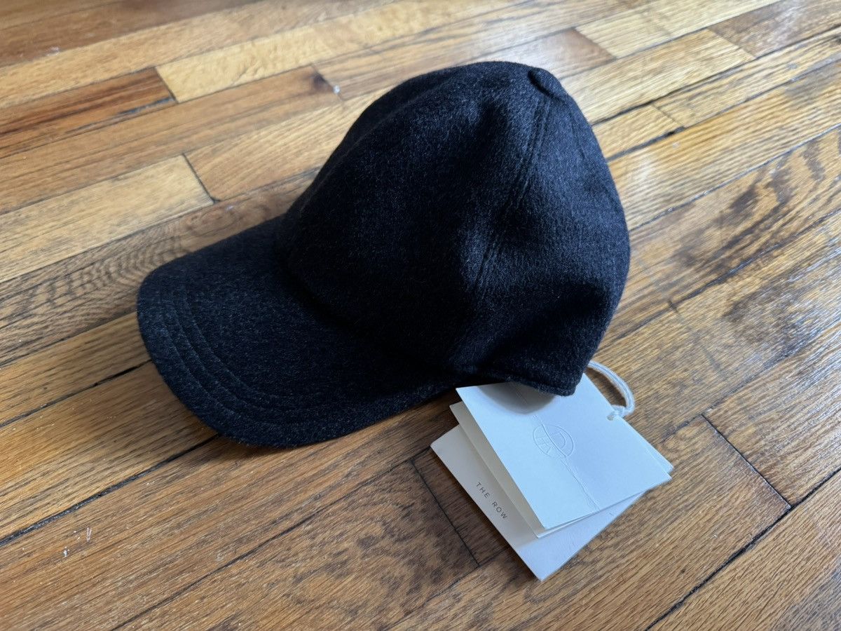 The Row The Row Caspian Hat size small grey cashmere Size ONE SIZE - 1 Thumbnail