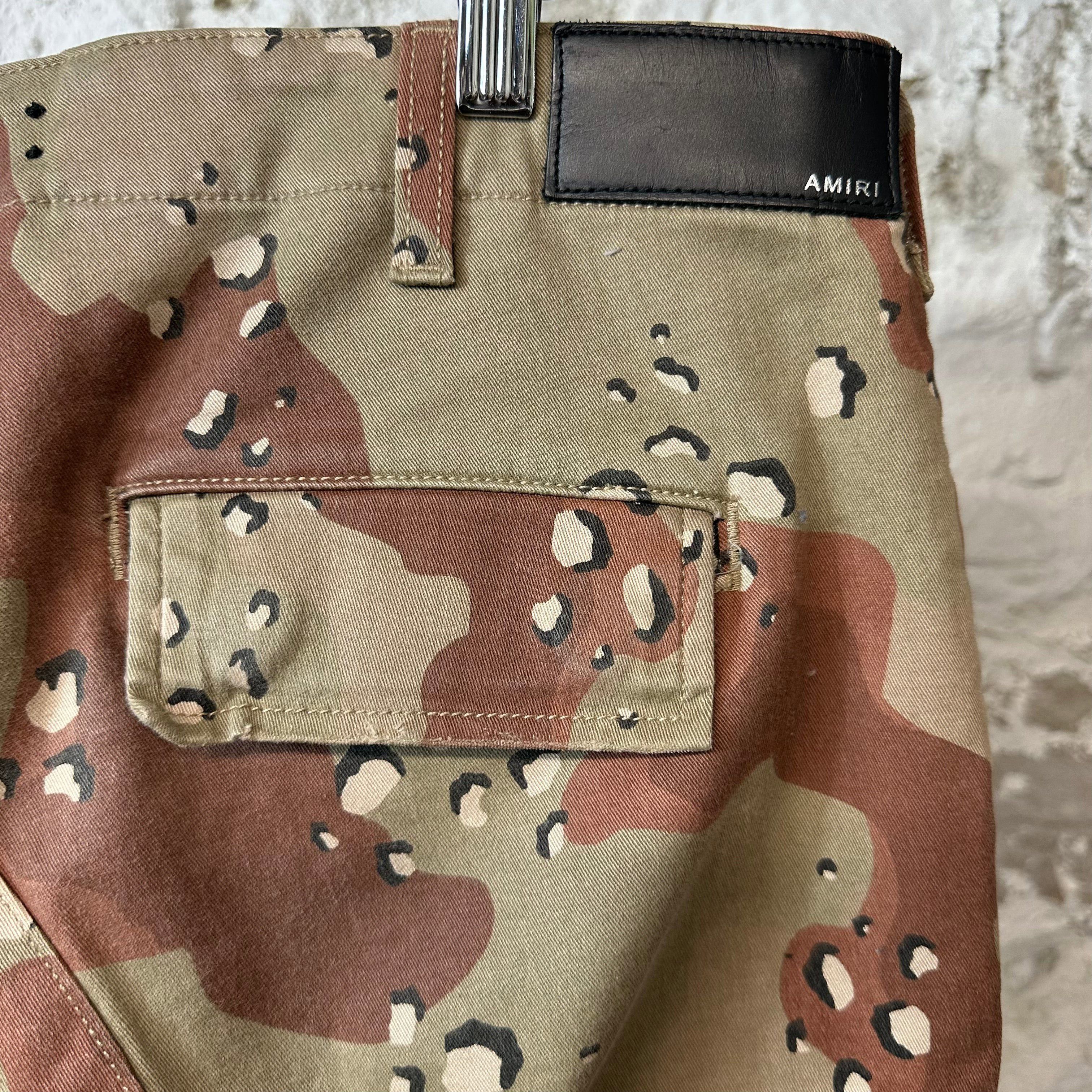 Amiri Amiri MX1 Desert Camo Black Patch Sz 31 Size US 31 - 4 Thumbnail